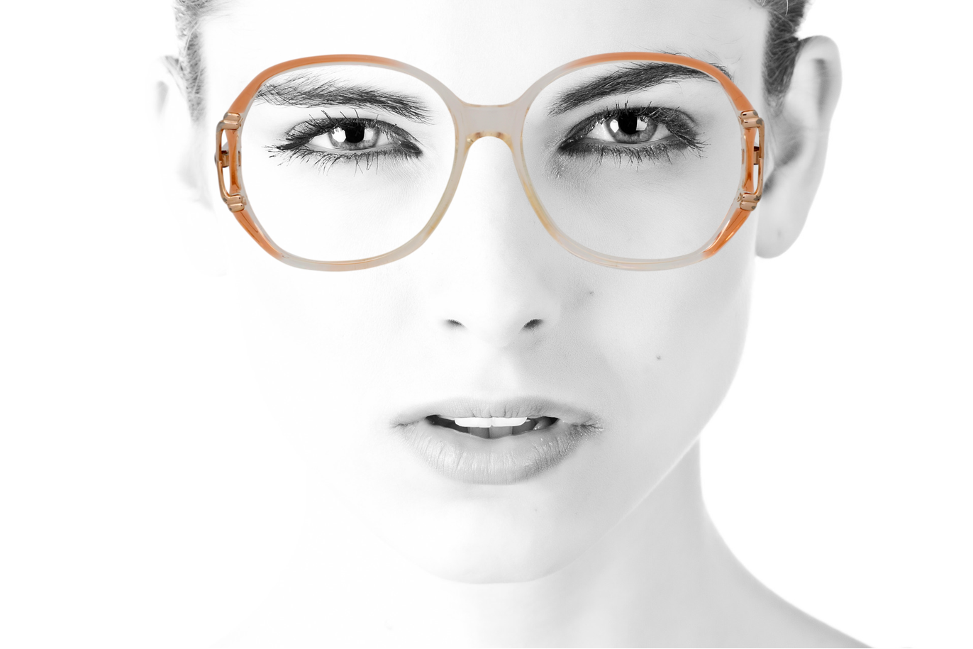 Peep Eyewear, On Model - Peachy.png