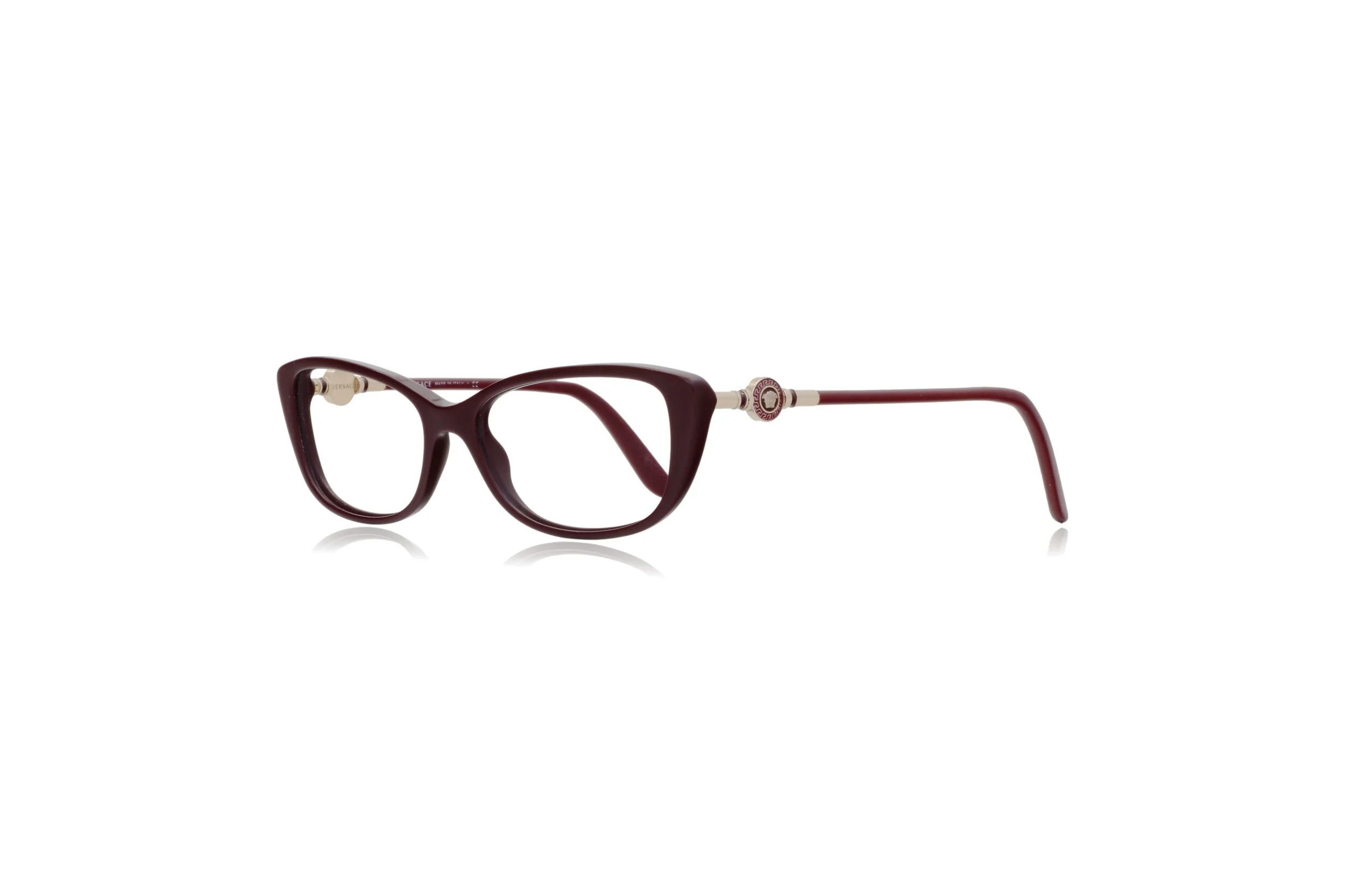 Peep Eyewear, Versace 3206 5105 Cat Eye Red 