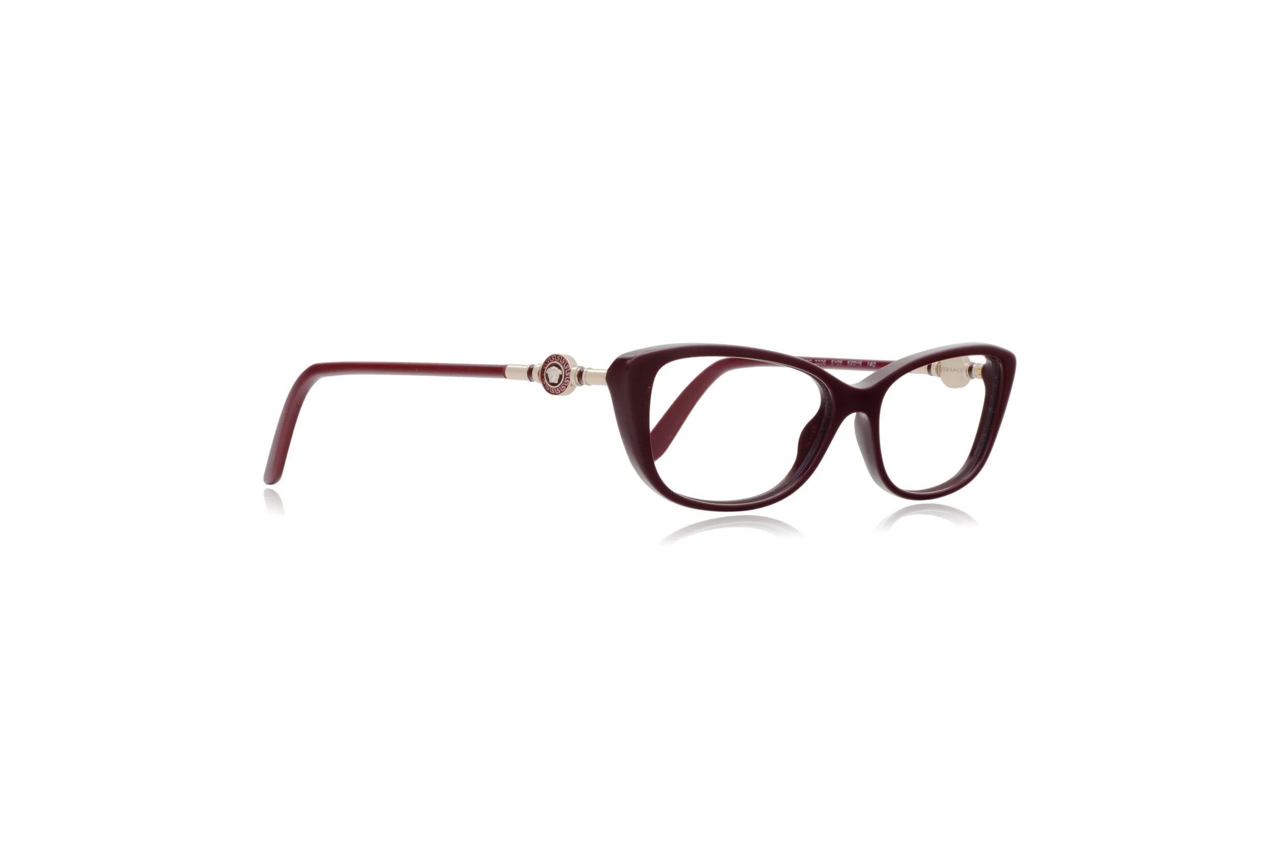 Peep Eyewear, Versace 3206 5105 Cat Eye Red 