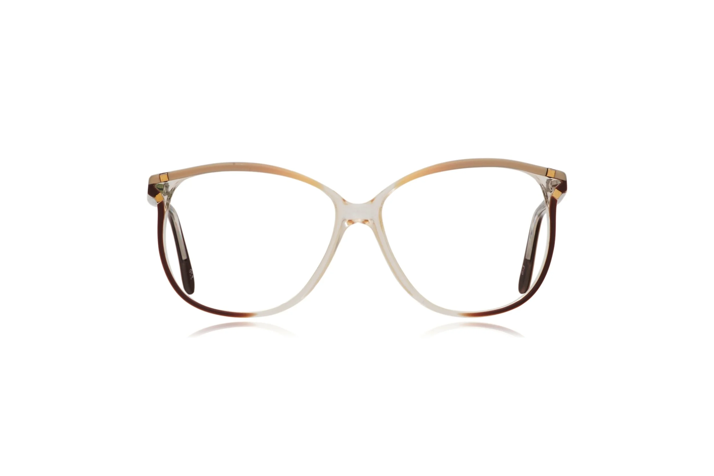 Peep Eyewear, Vintage Glasses, Oversize Crystal 