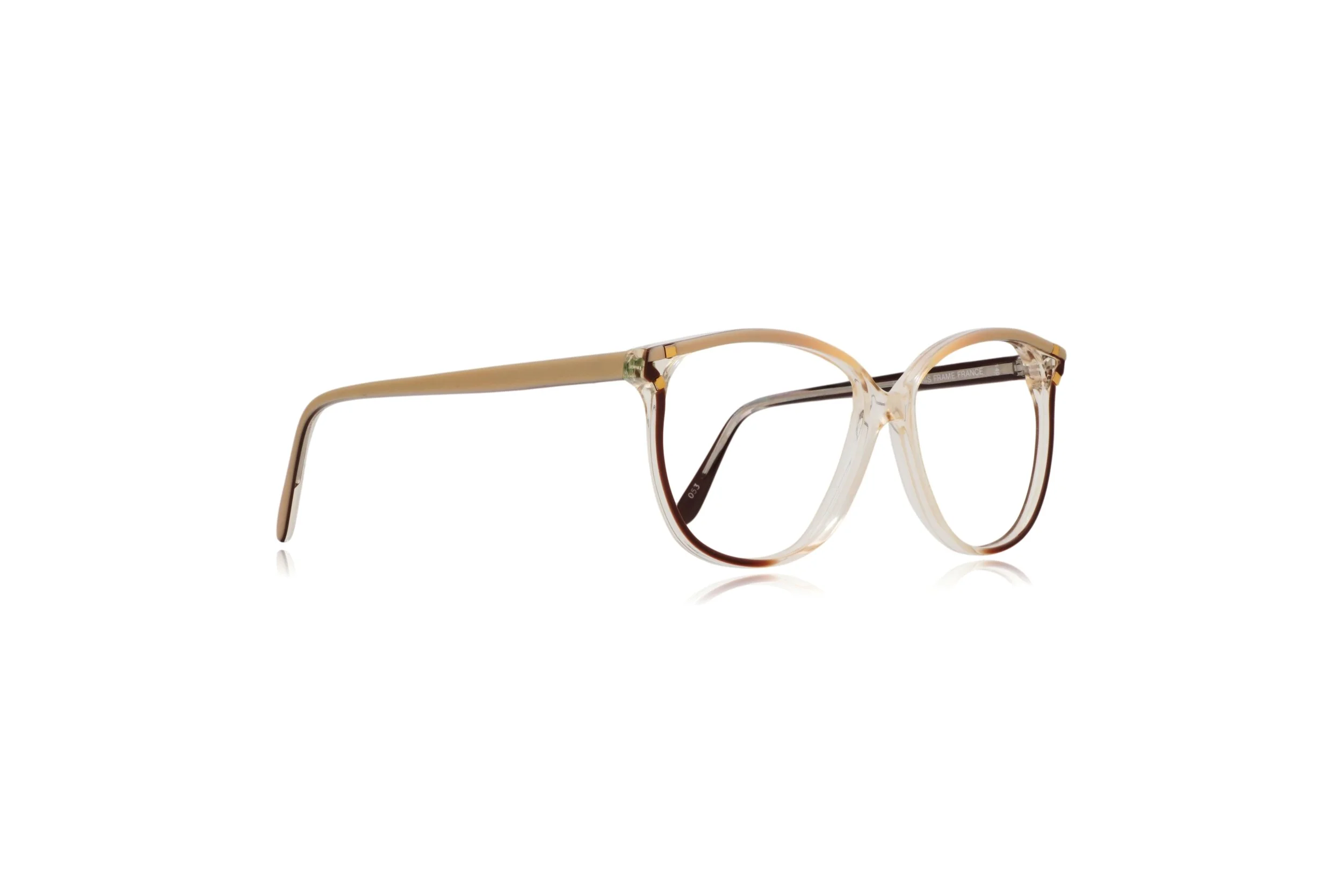 Peep Eyewear, Vintage Glasses, Oversize Crystal 