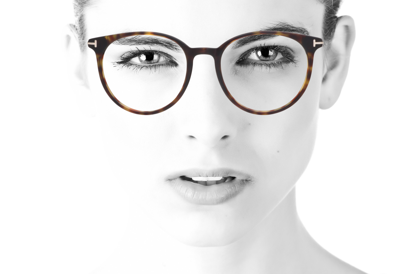 Peep Eyewear, Tom Ford TF 5575-B 052 Havana, Round, 51.18 140, 