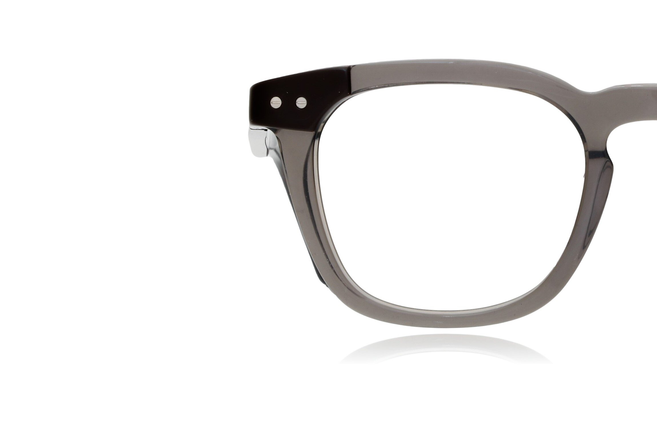 Peep Eyewear, Preloved Glasses, Crystal Grey Acetate, Square,