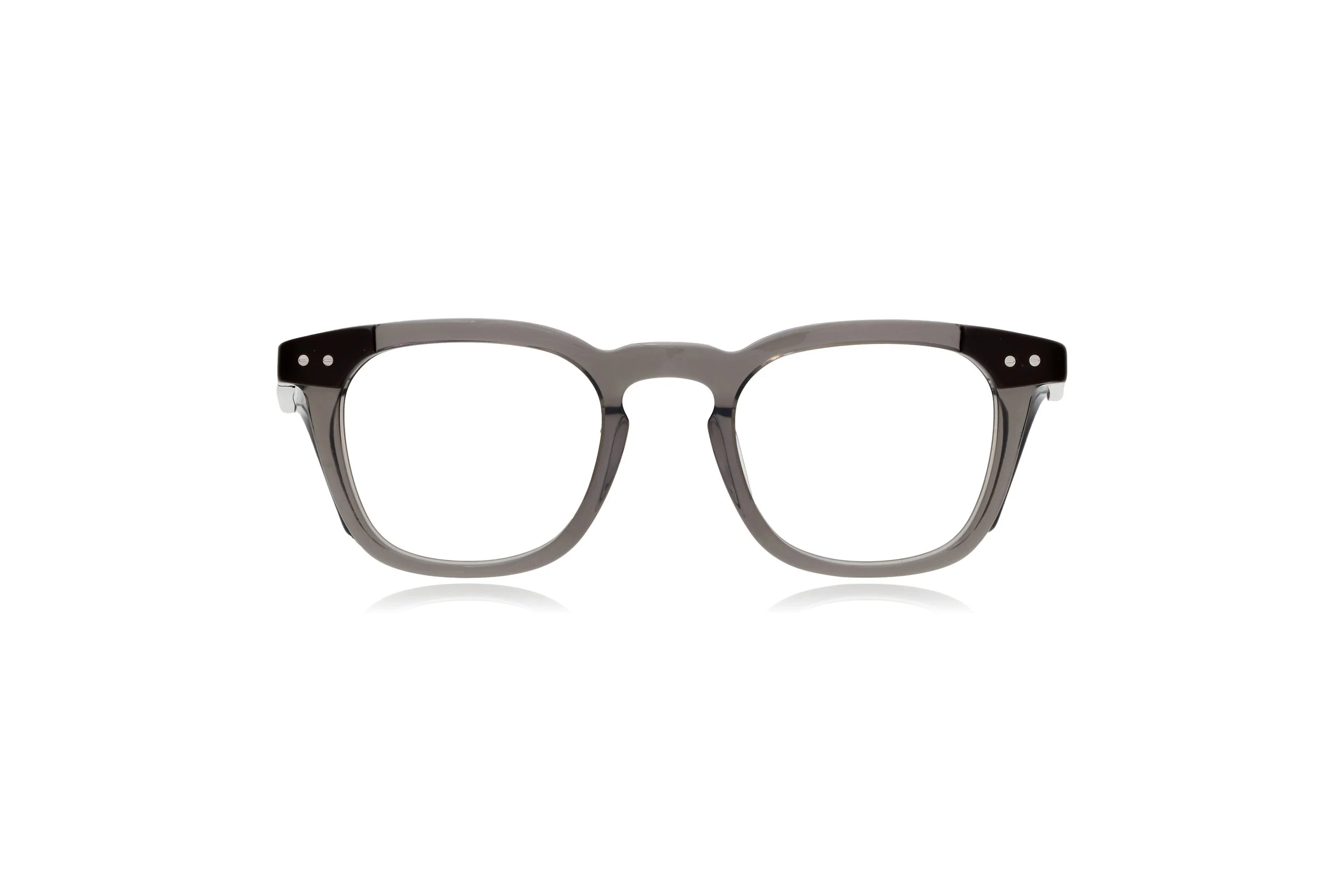 Peep Eyewear, Preloved Glasses, Crystal Grey Acetate, Square,