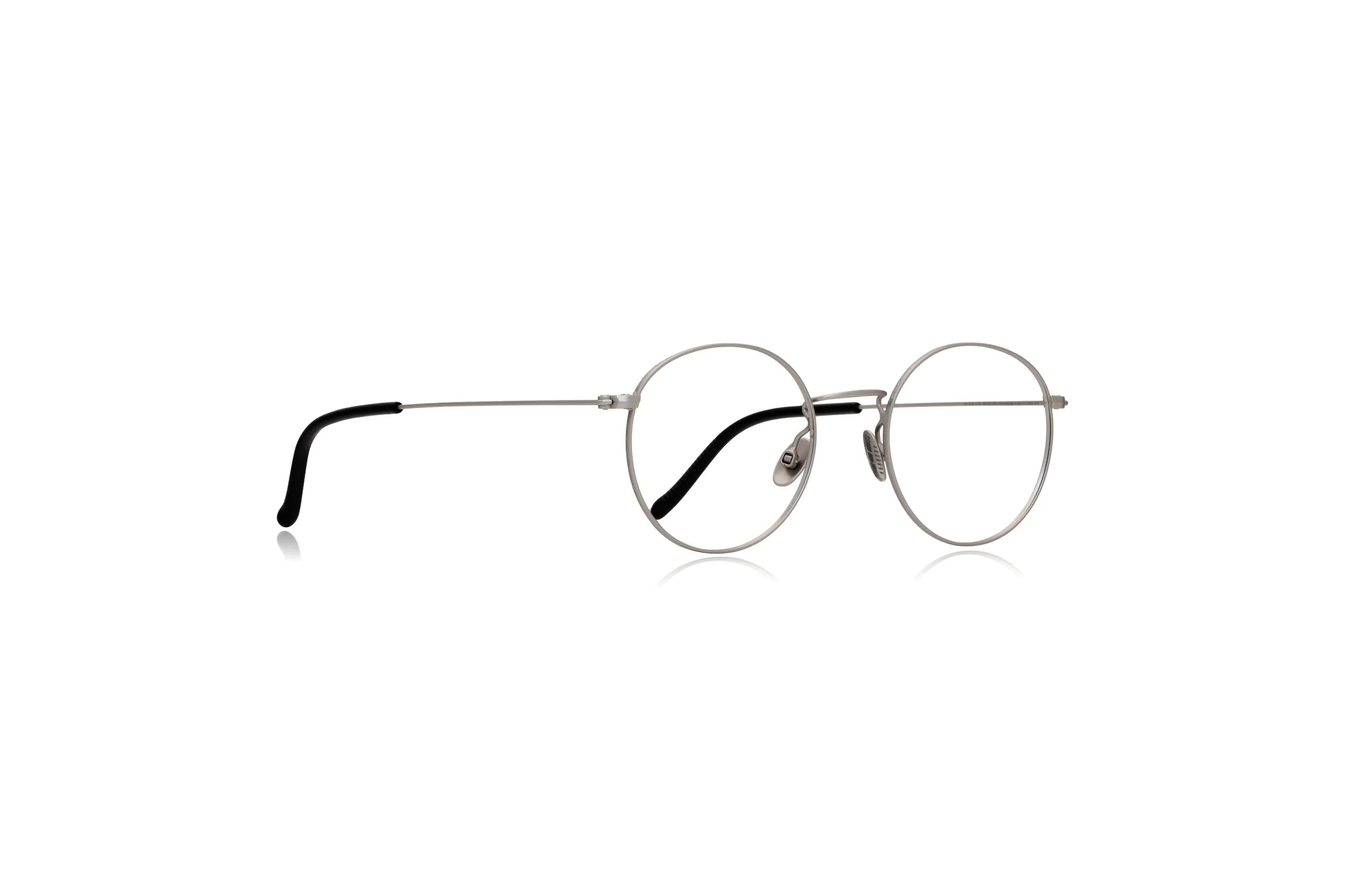 Peep Eyewear, Preloved Culter and Gross 1316 Silver, Round, 