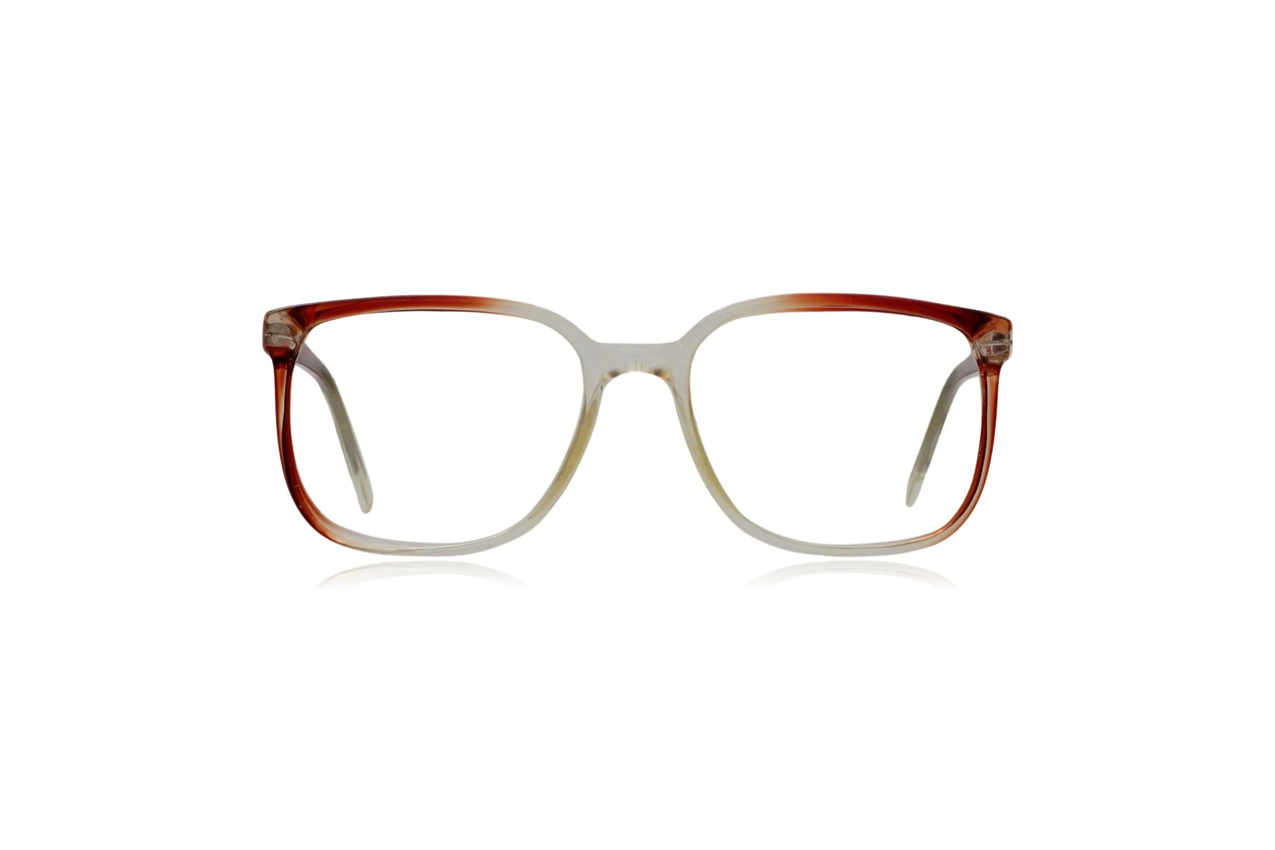 Peep Eyewear, Vintage Glasses, Brown Ombre Fade Acetate,