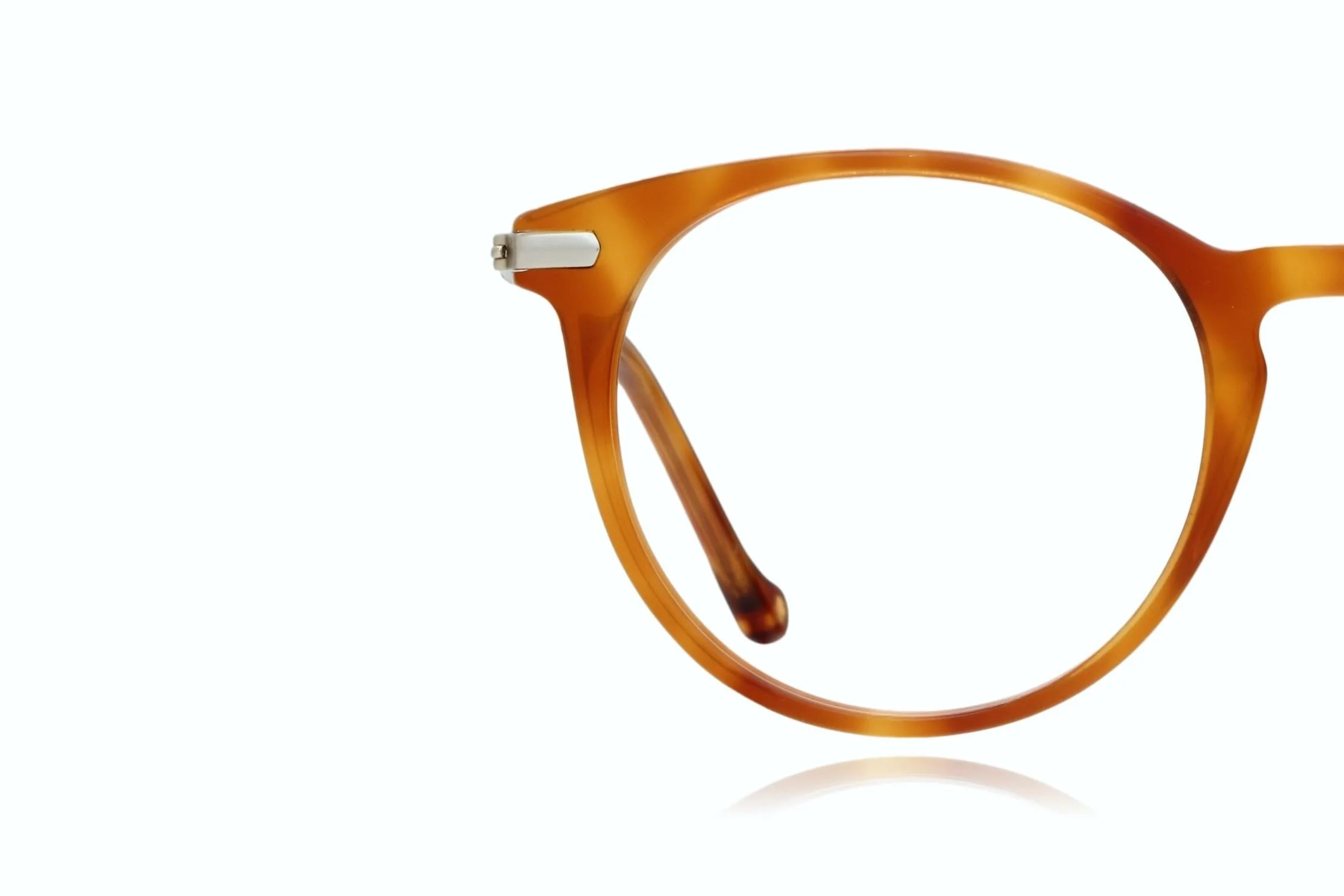 Peep Eyewear, London Retro Albion, Round, Blonde Havana, Gold,