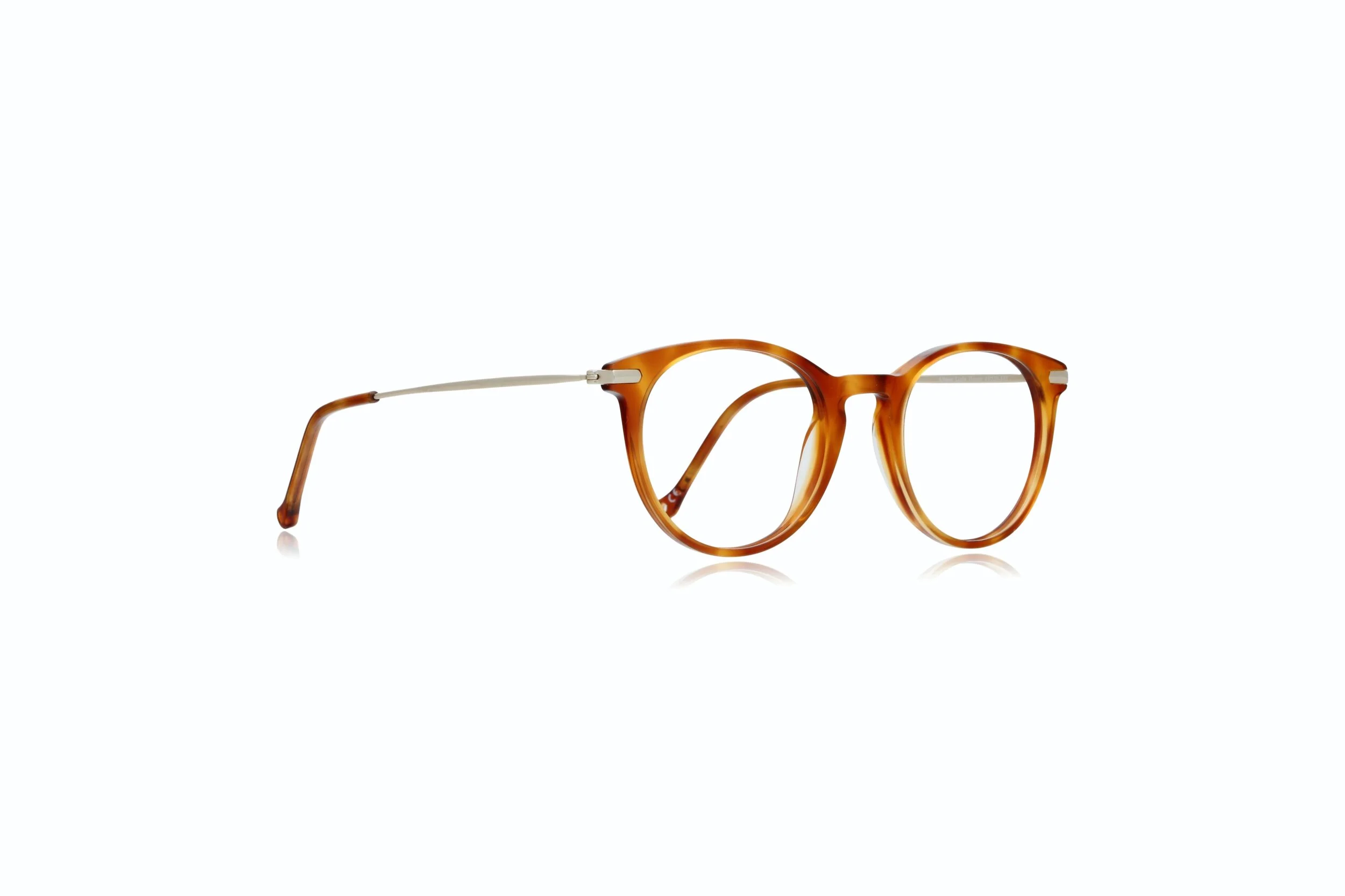 Peep Eyewear, London Retro Albion, Round, Blonde Havana, Gold,