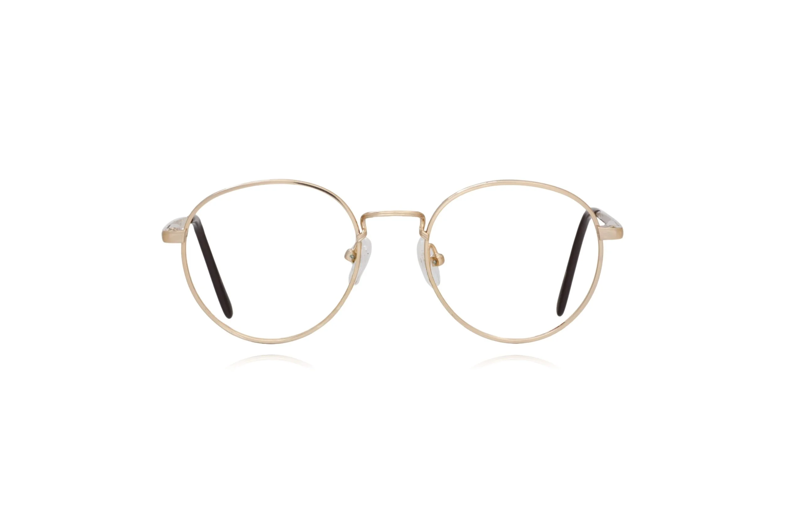 Peep Eyewear, Vintage Glasses, Amity Gold Round Glasses Frames,