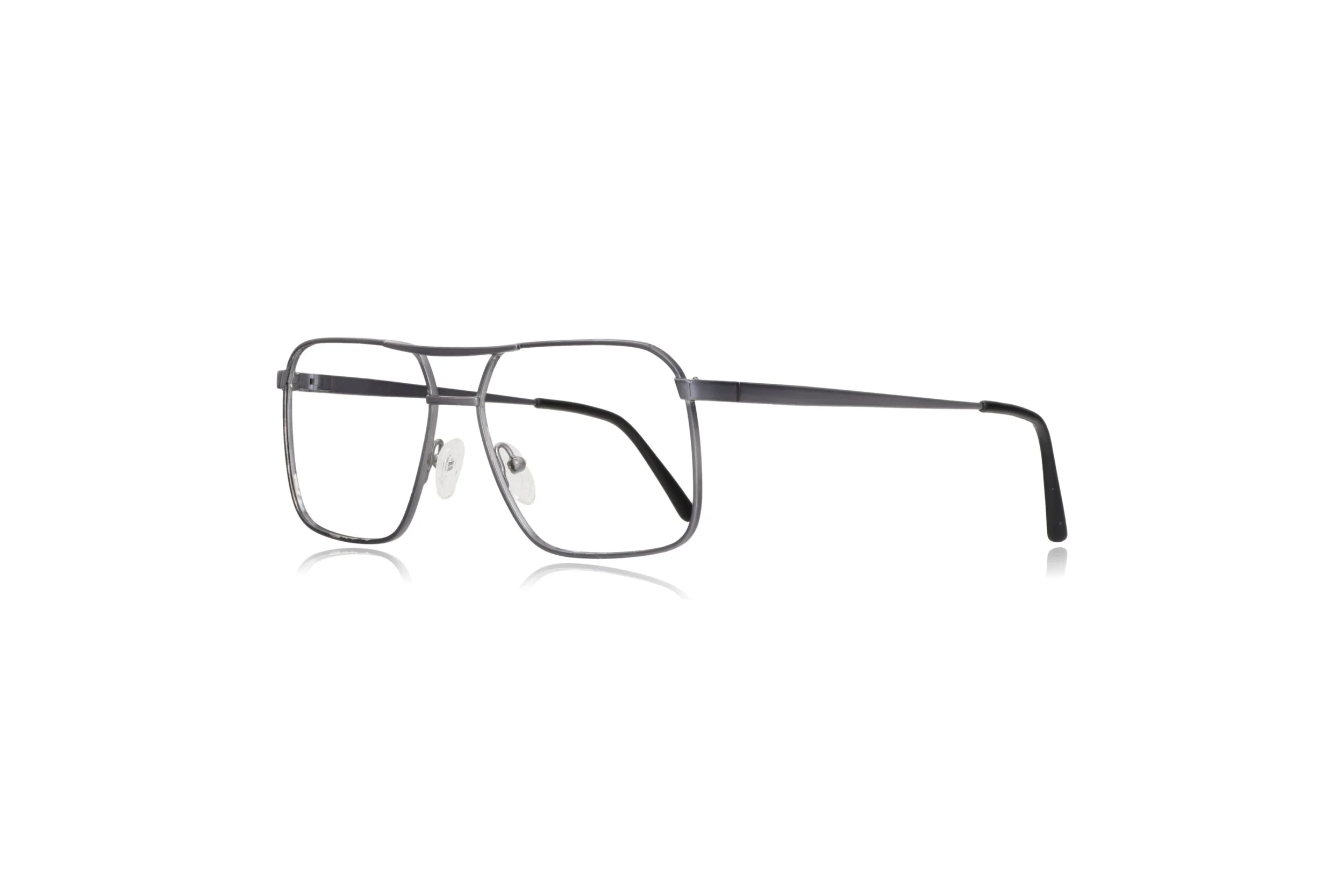 Peep Eyewear, Vintage Glasses, Aviator Gun Metal Silver, Comet, 