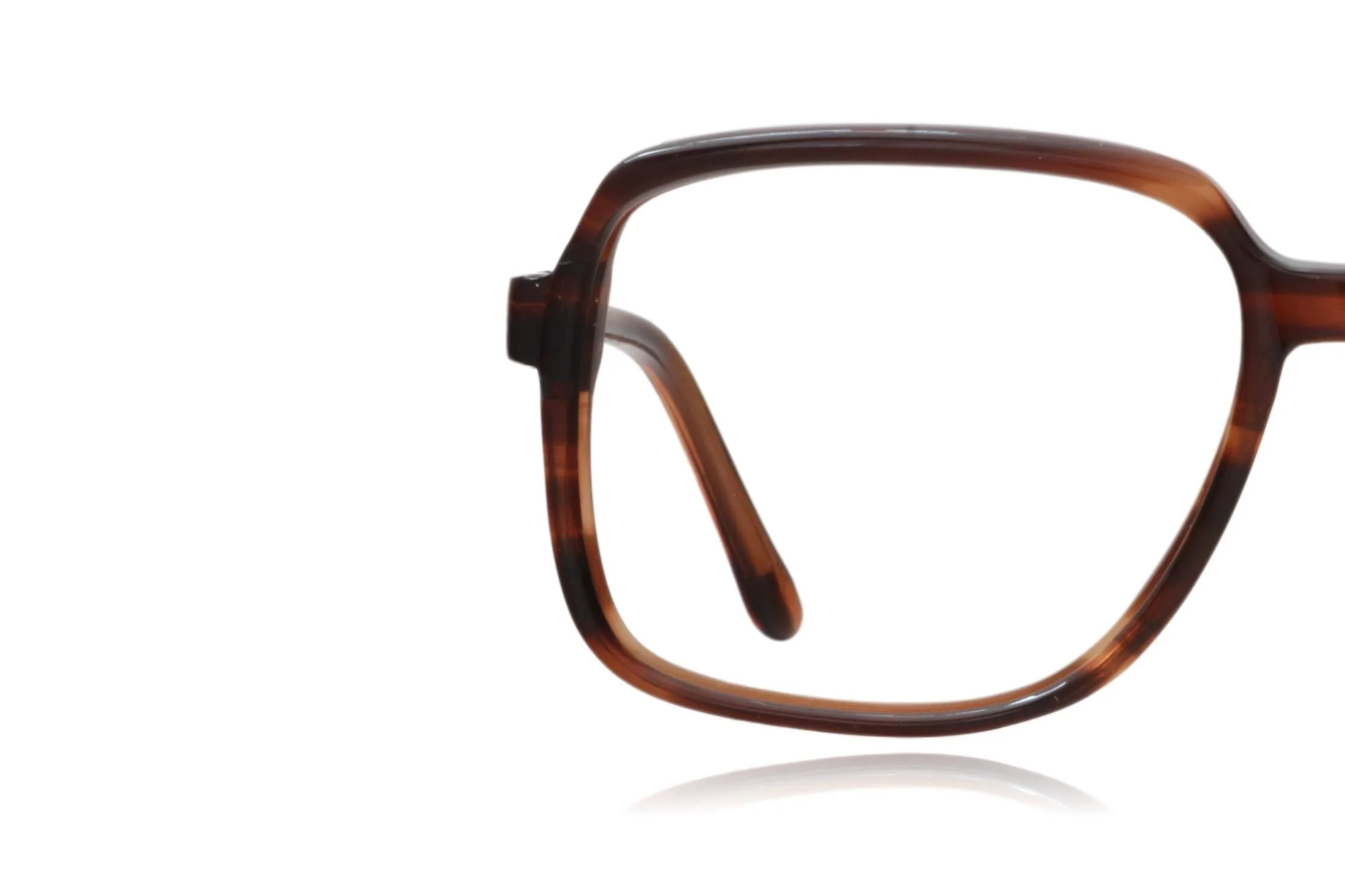 Peep Eyewear, Vintage Glasses, Scott Square Havana, 