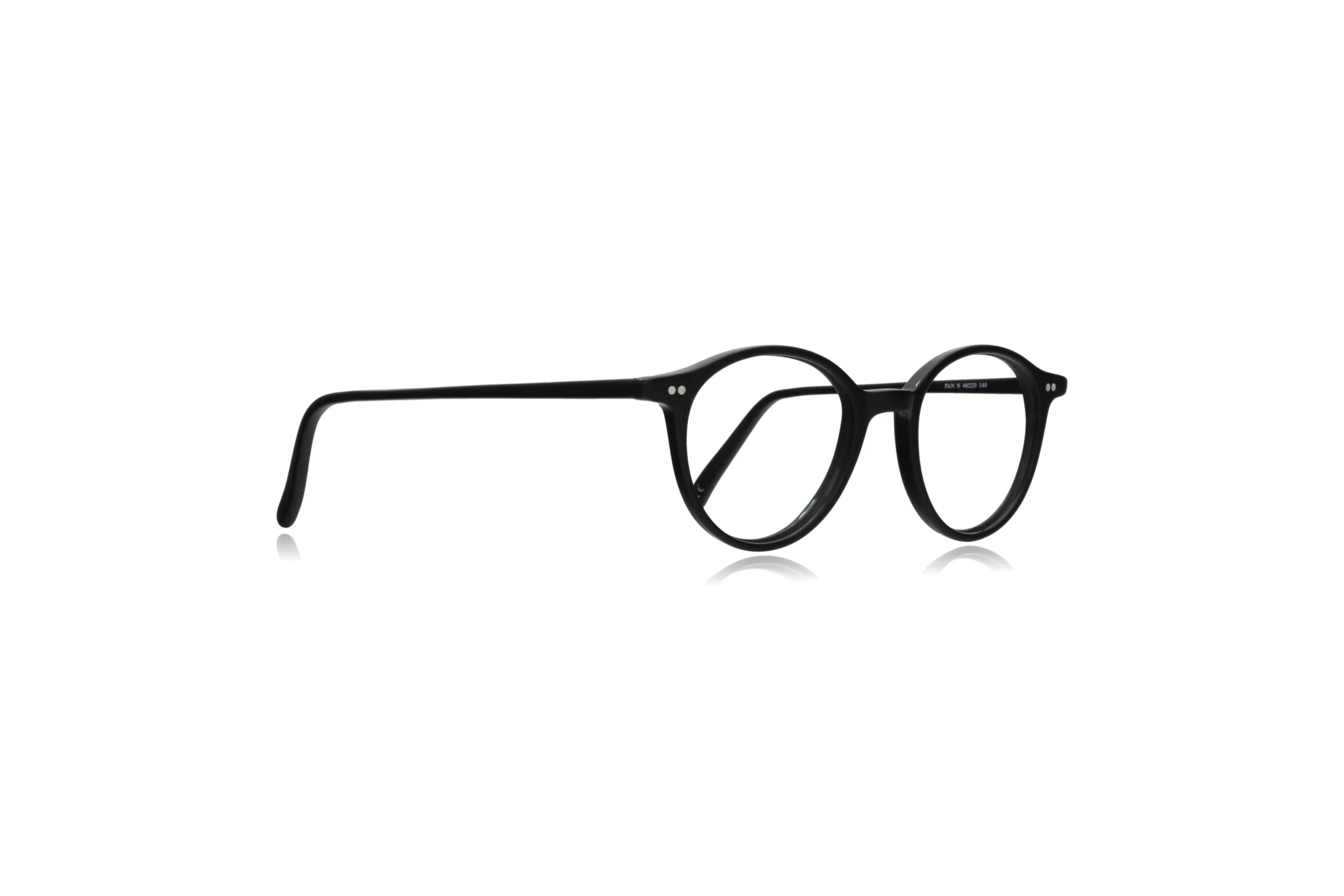 Peep Eyewear, EPOS Pan N Black Round Glasses Frames,
