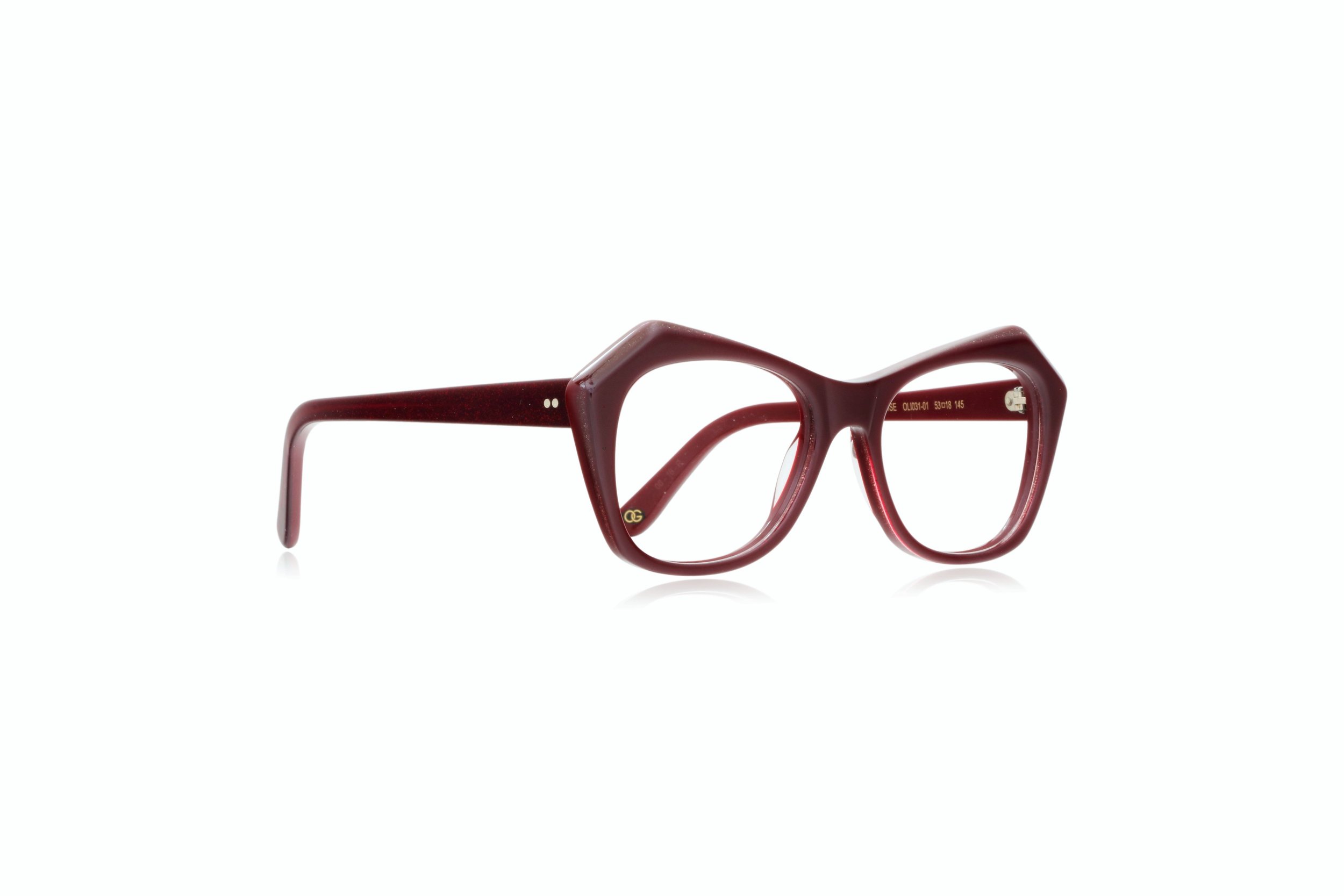 Peep Eyewear, Oliver Goldsmith OLI031-01, Ruby Red, Cat Eye,