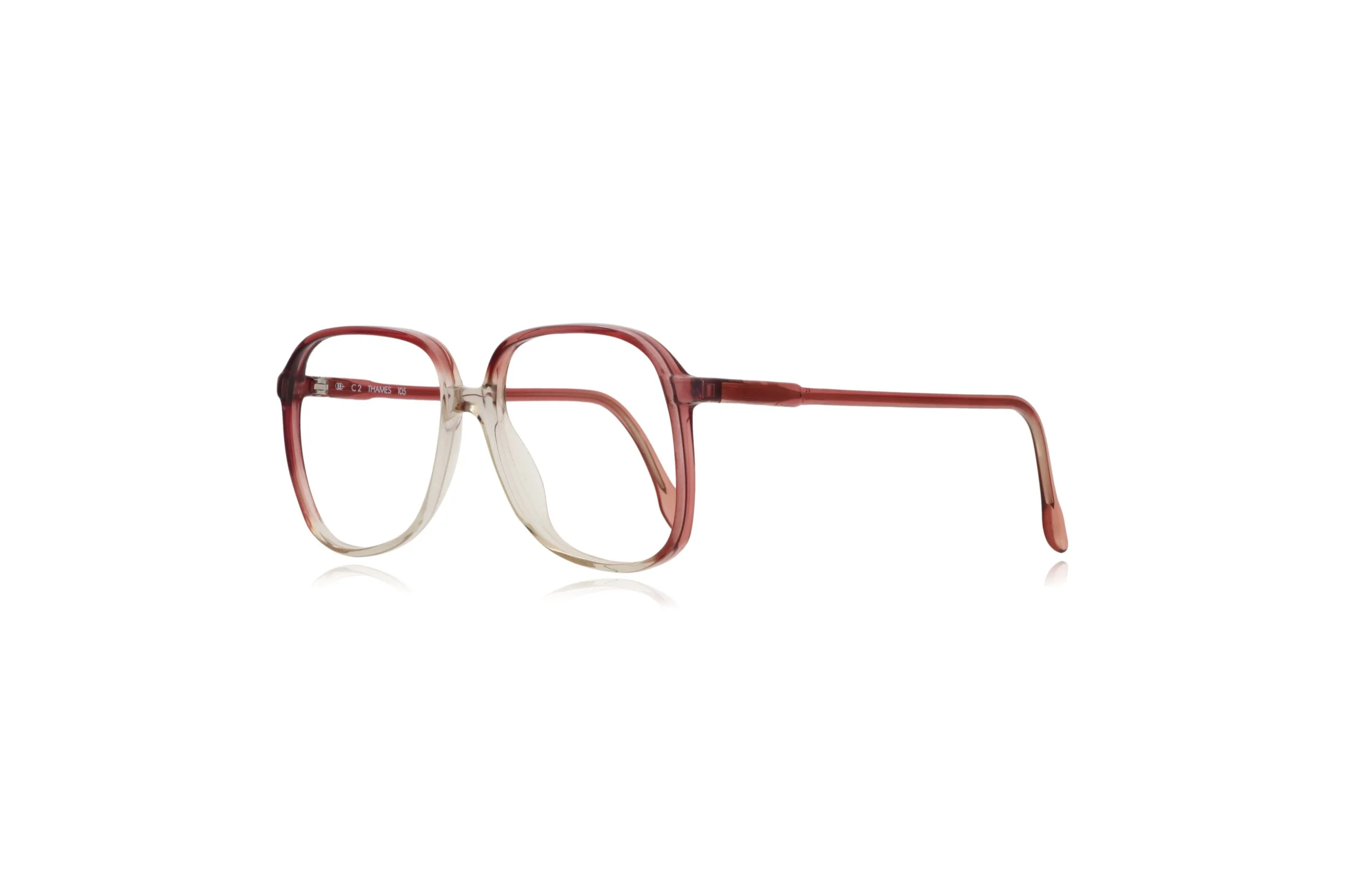 Peep Eyewear, Vintage Glasses, Oversized, Square Acetate, Thames,