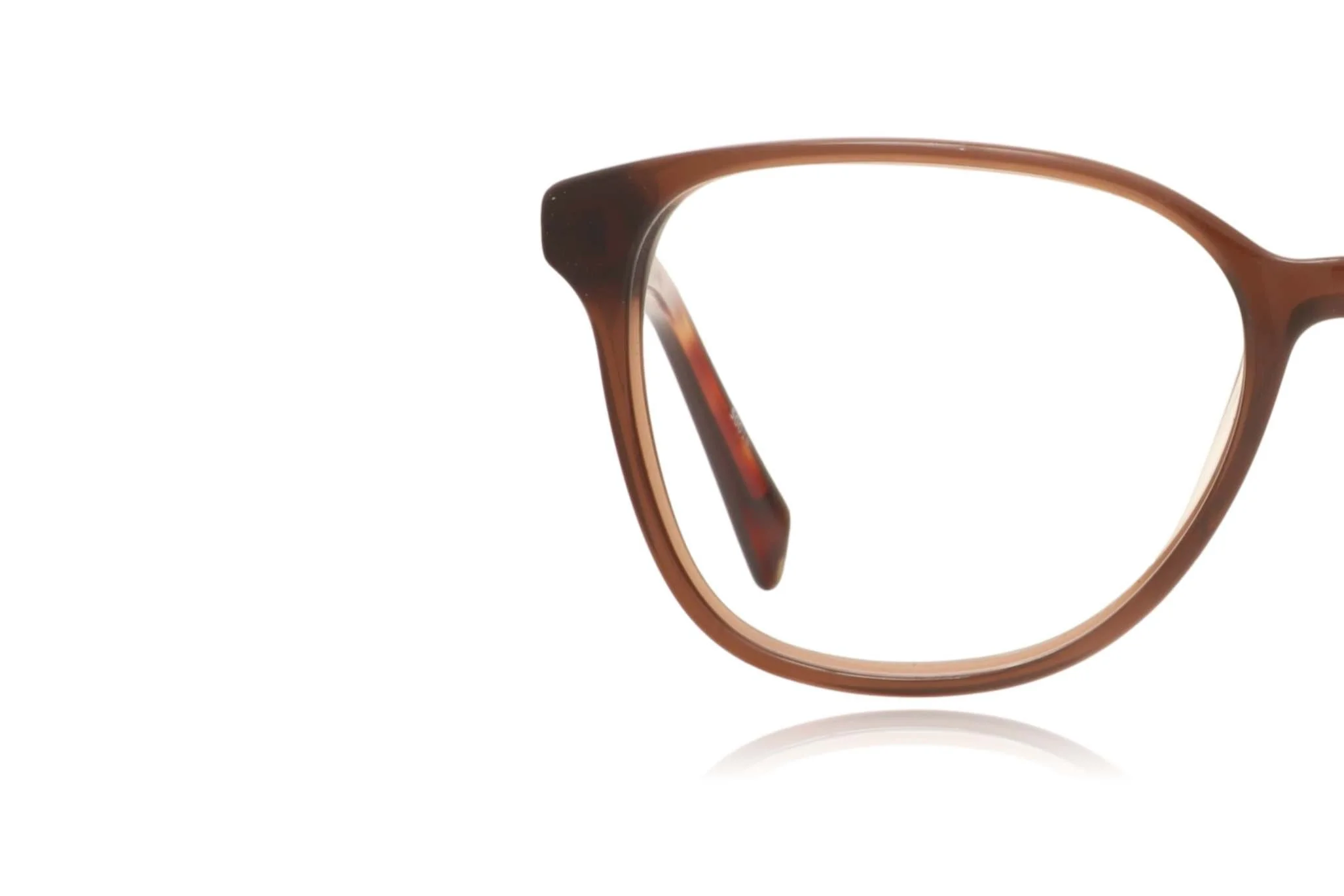 Peep Eyewear, Nicole Farhi, Square Brown Acetate, Sprung Hinge