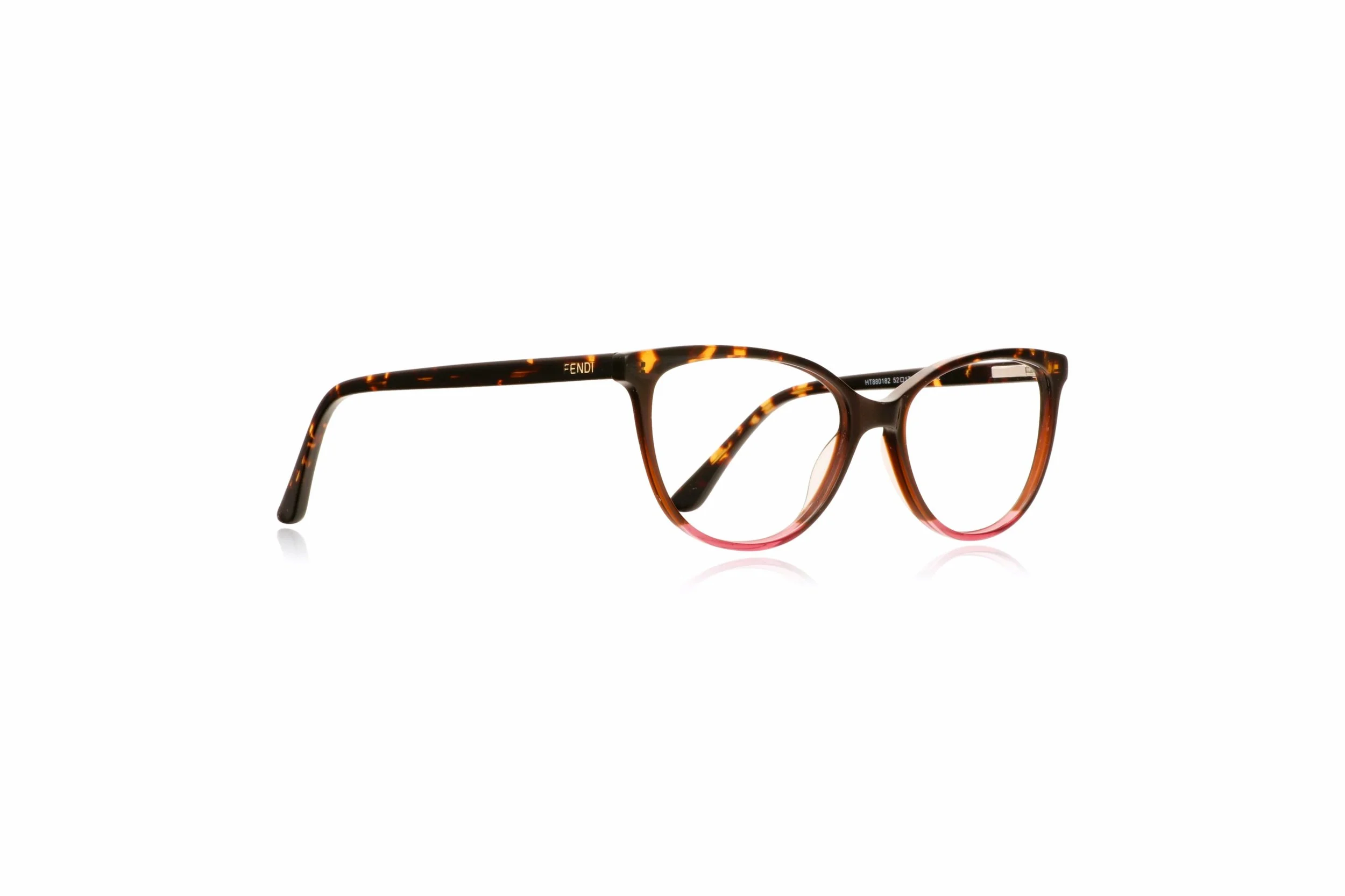 Peep Eyewear, Fendi HT880182 52.17, Cat Eye, Havana and Pink,