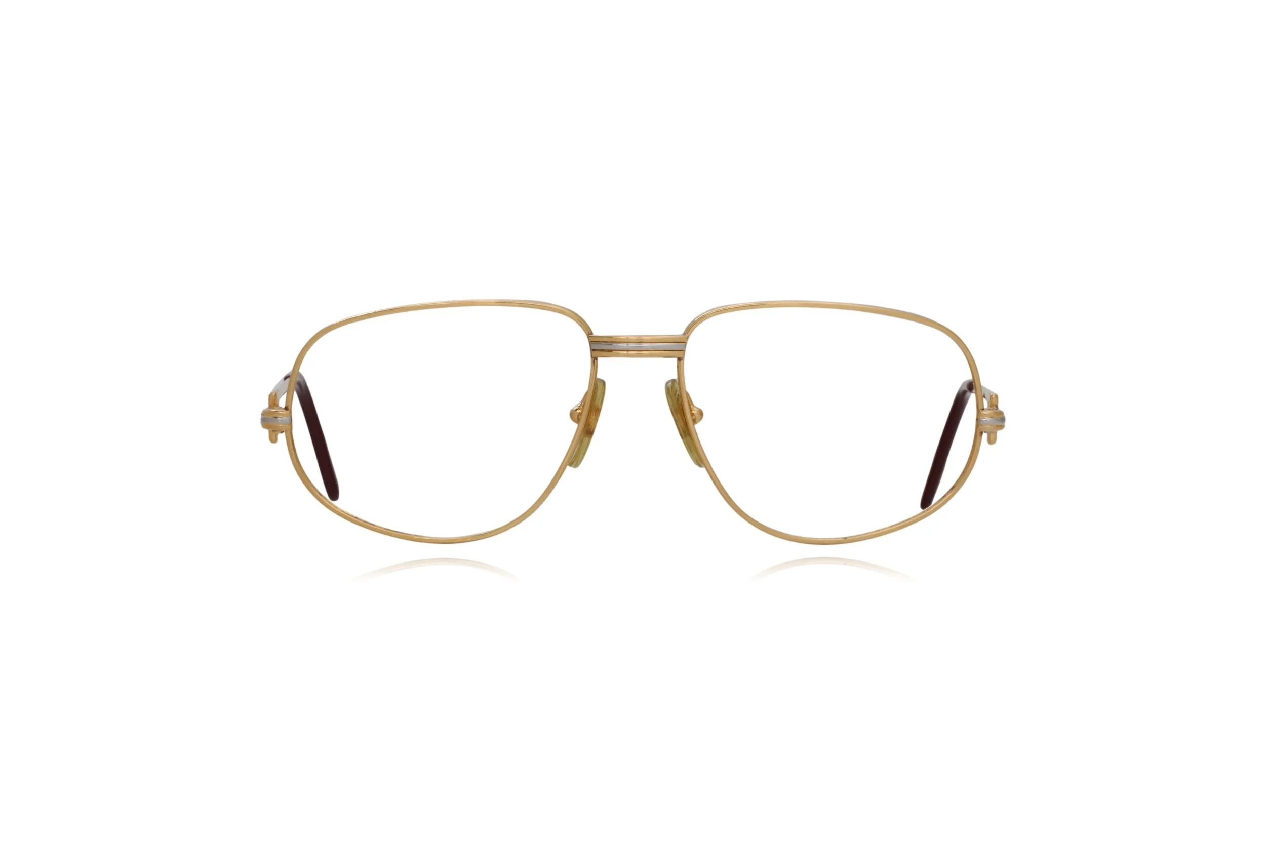 Peep Eyewear, Vintage Glasses, Cartier Panthere 617309, Gold, Aviator, 