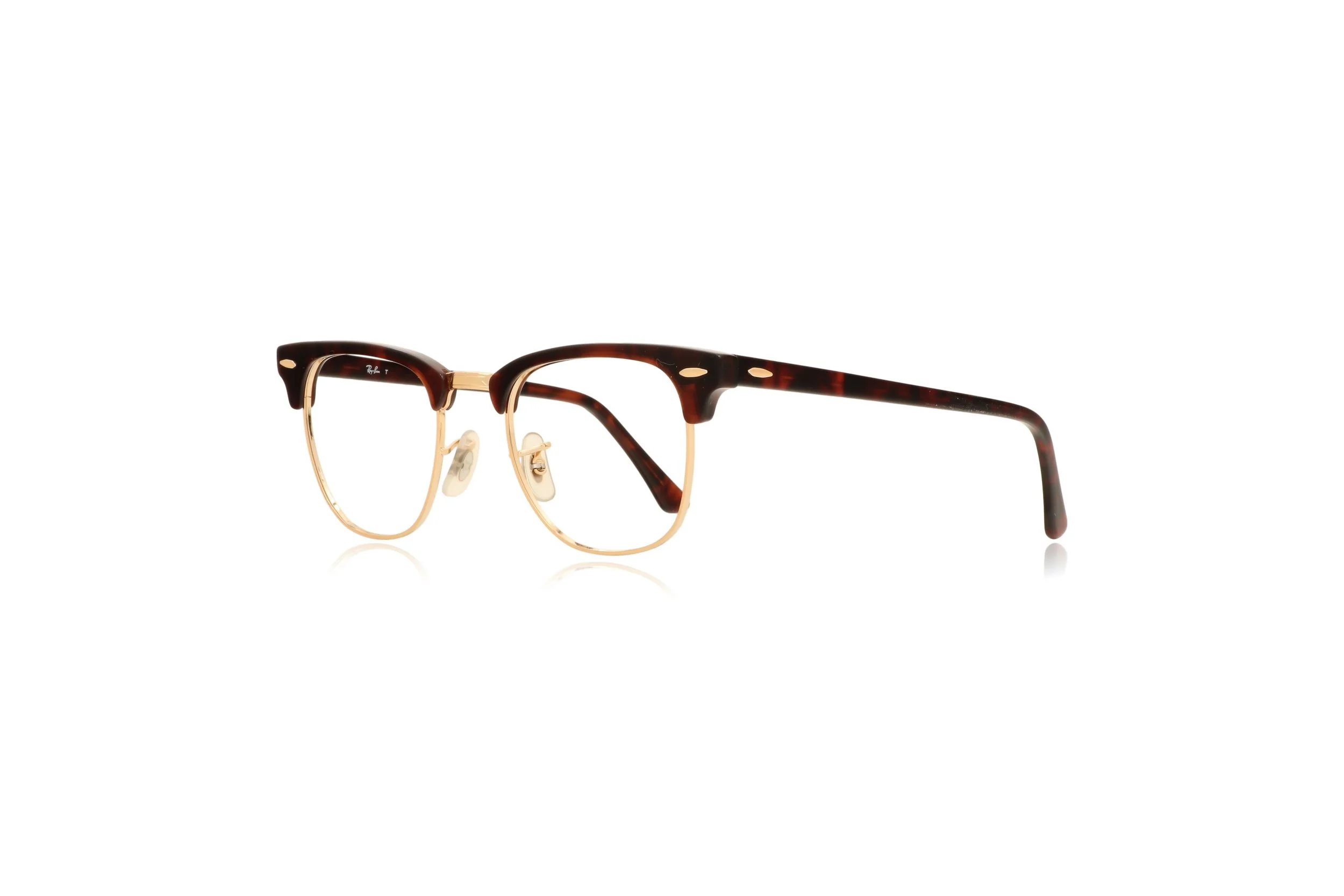 Peep Eyewear, Ray-Ban RB 3016 Clubmaster W0366 Havana Gold