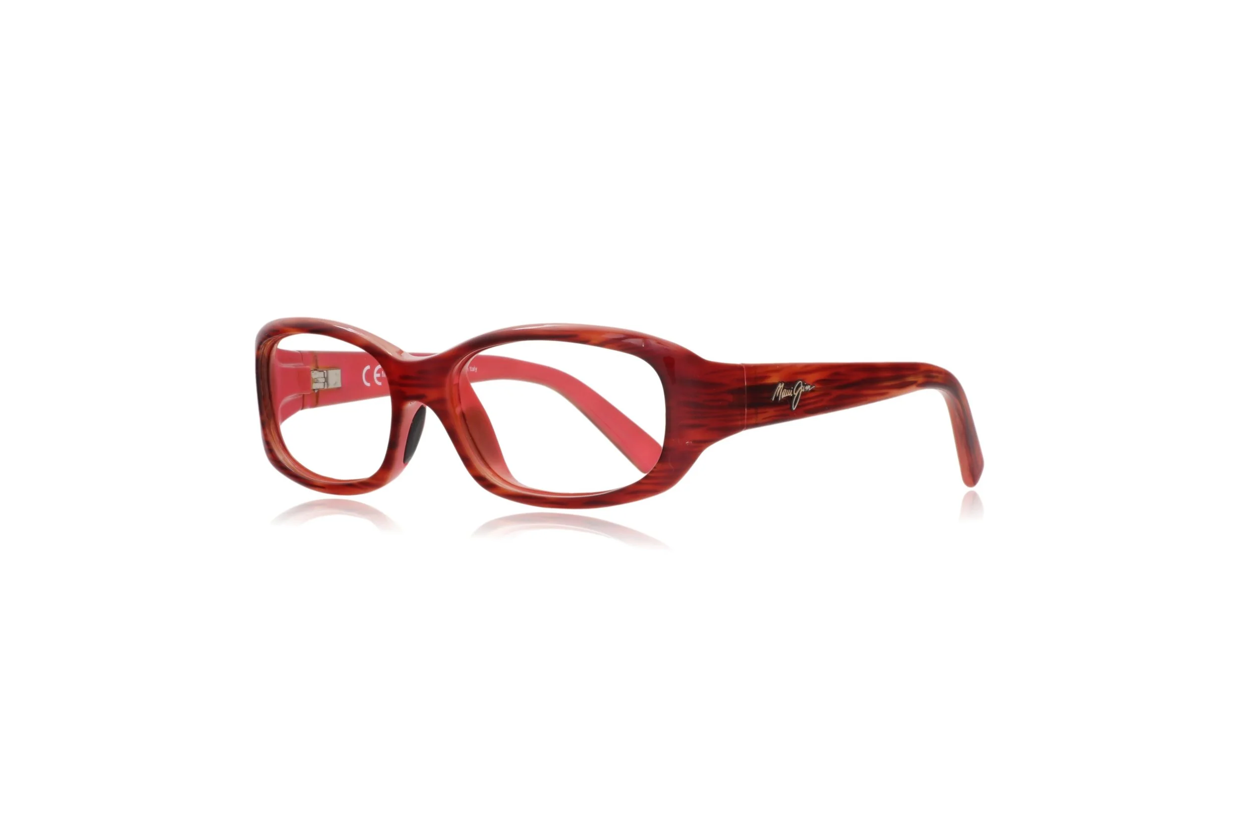 Peep Eyewear, Maui Jim Punchbowl, MJ219 Slim Red Acetate