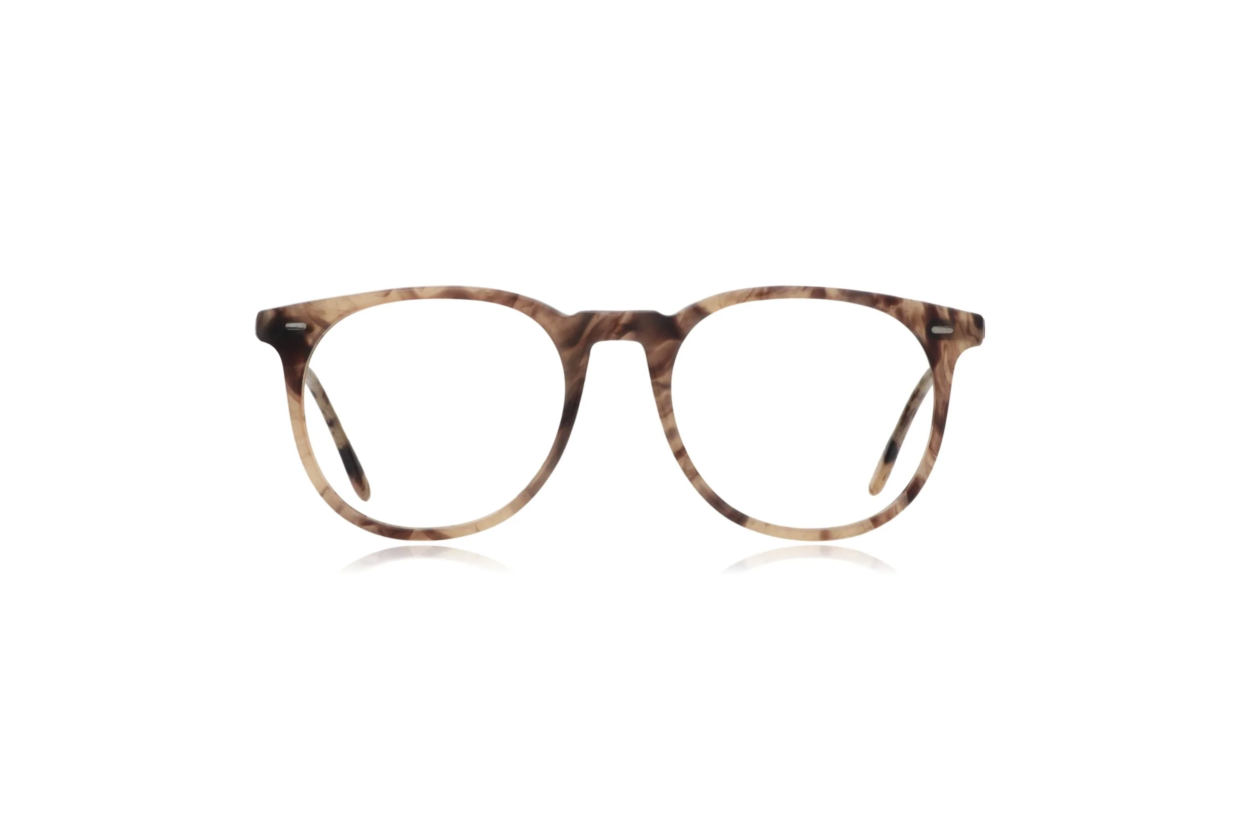 Peep Eyewear, Vintage Glasses, Anglo American Quadra Round Havana