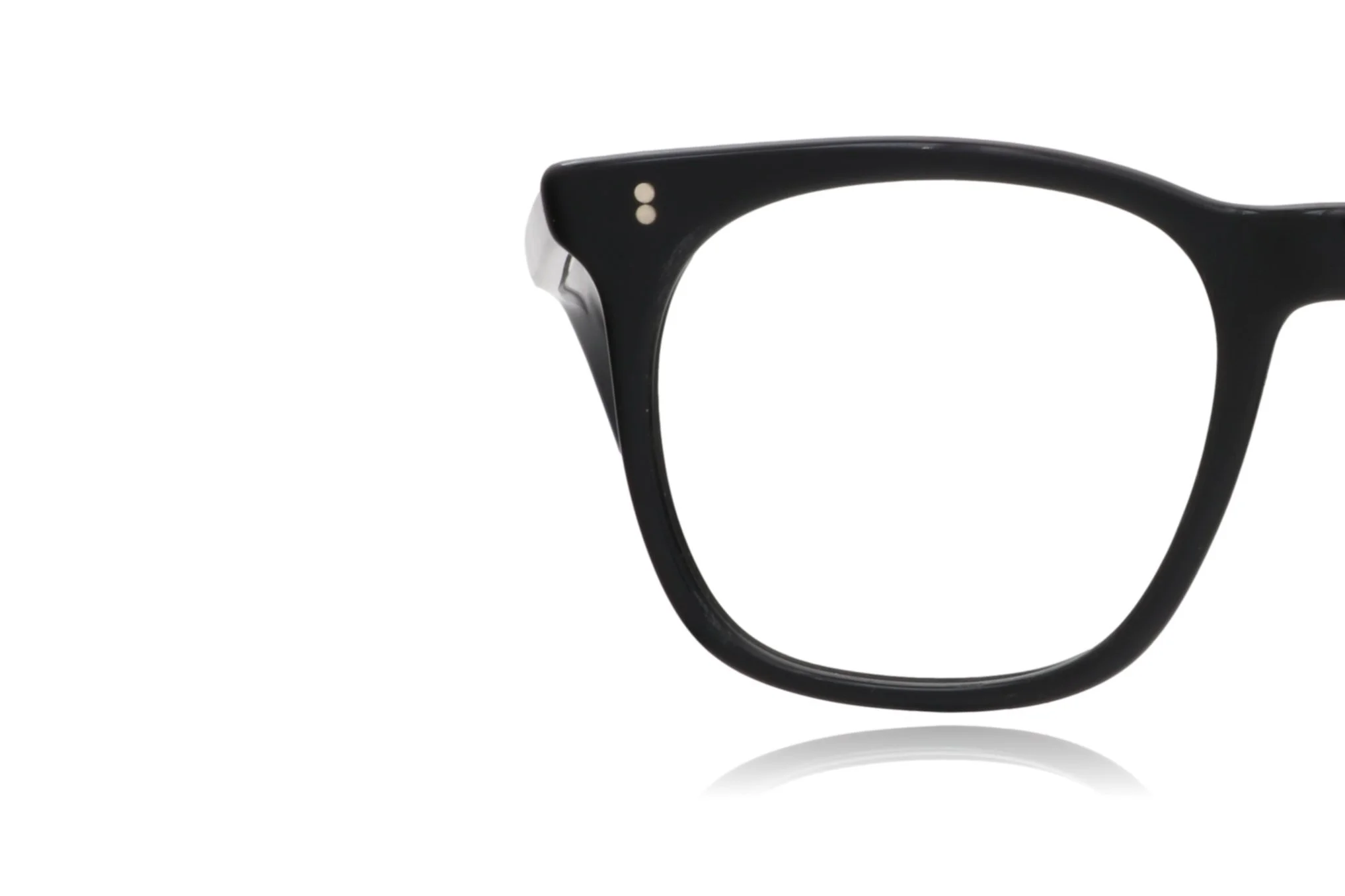 Peep Eyewear, Vintage Glasses NHS 524 Black Acetate, 