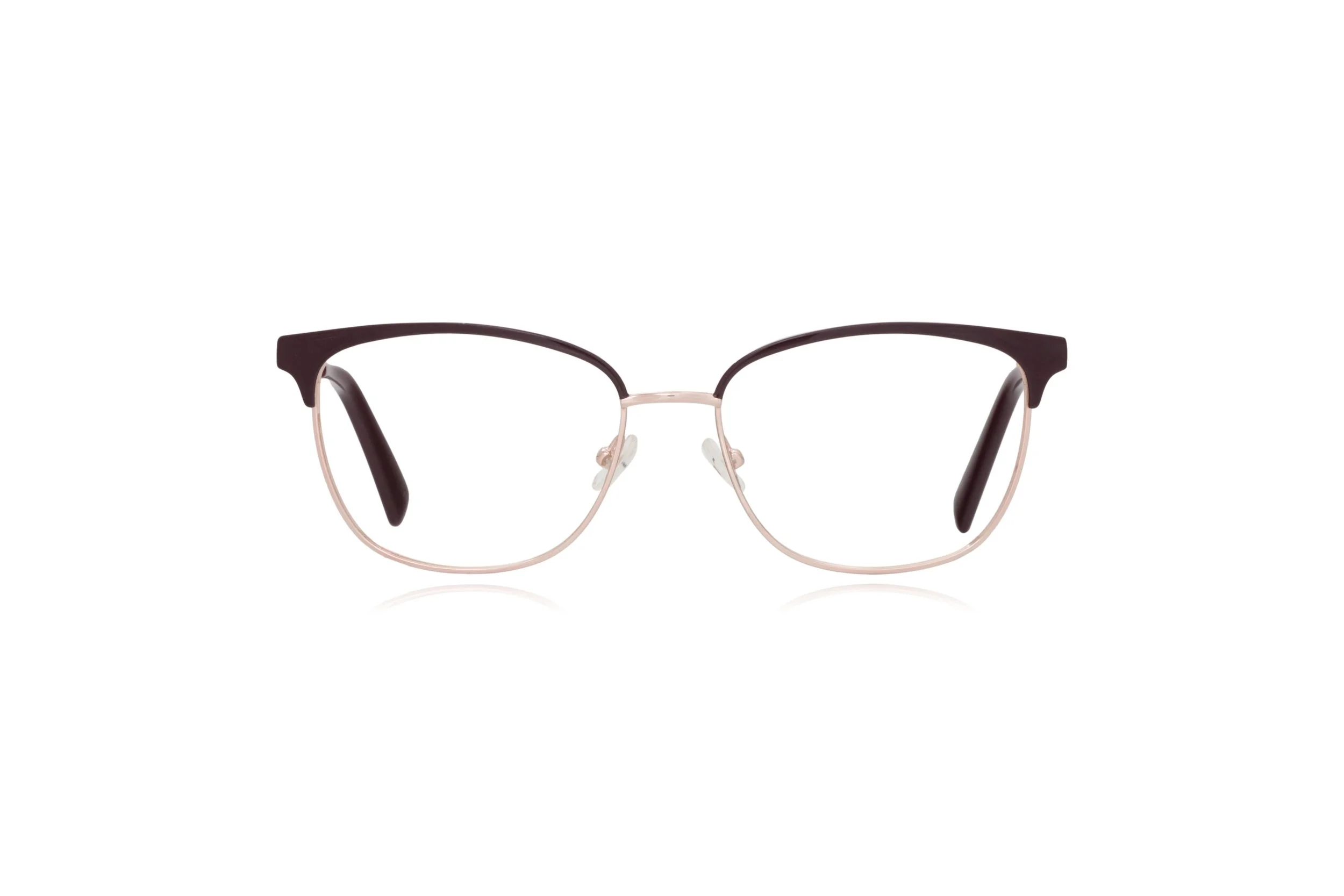 Peep Eyewear, Longchamp LO2103 602 Gold Brown Metal Cat Eye,
