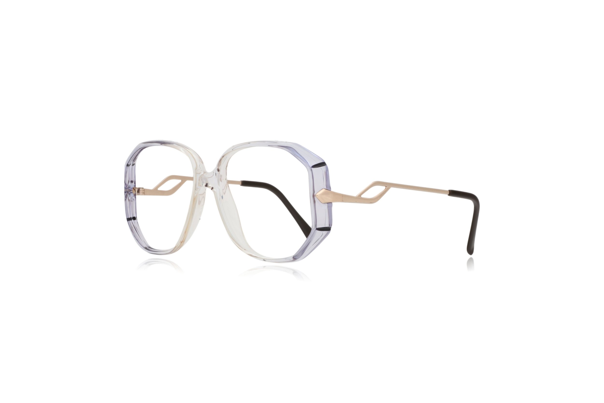 Original 1970s Luxottica 4531 oversized crystal glasses frames — Peep ...