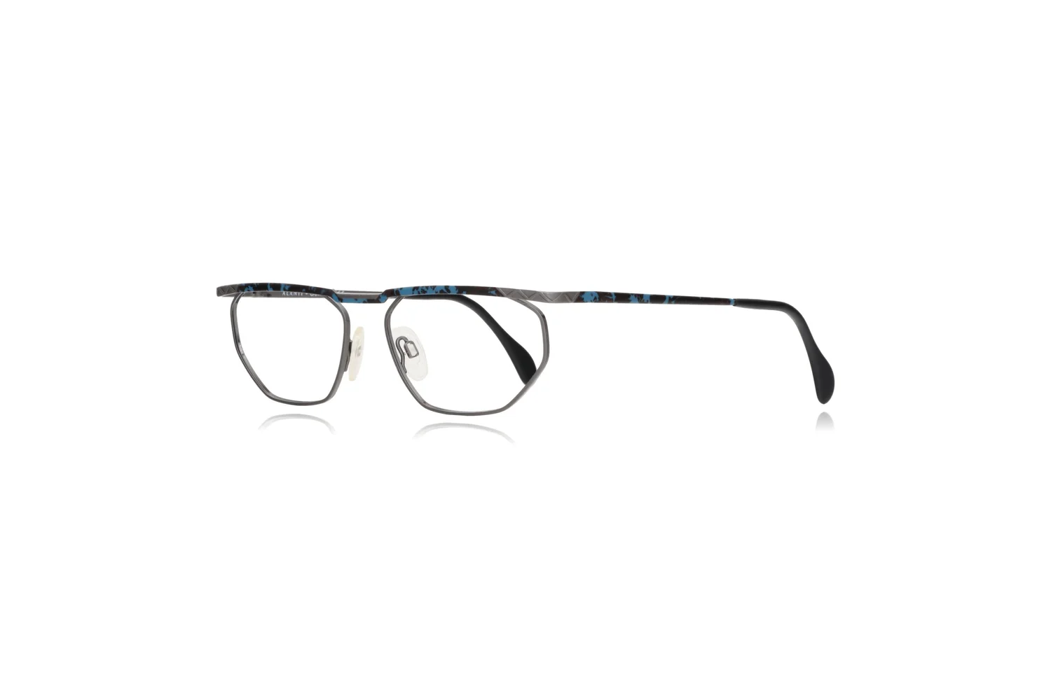 Peep Eyewear, Vintage Glasses, Alanti Germany Glasses Frames, Black Blue