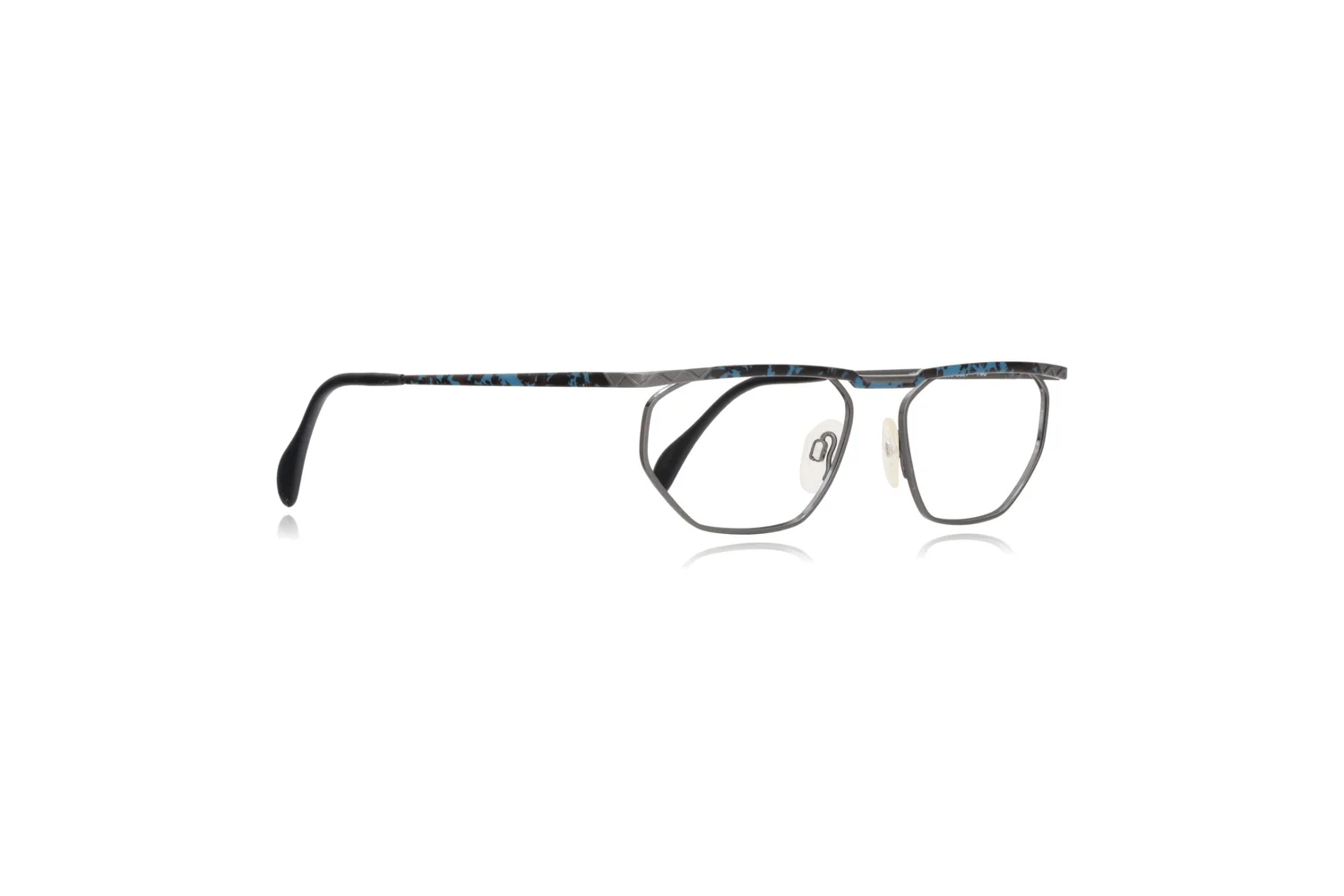 Peep Eyewear, Vintage Glasses, Alanti Germany Glasses Frames, Black Blue