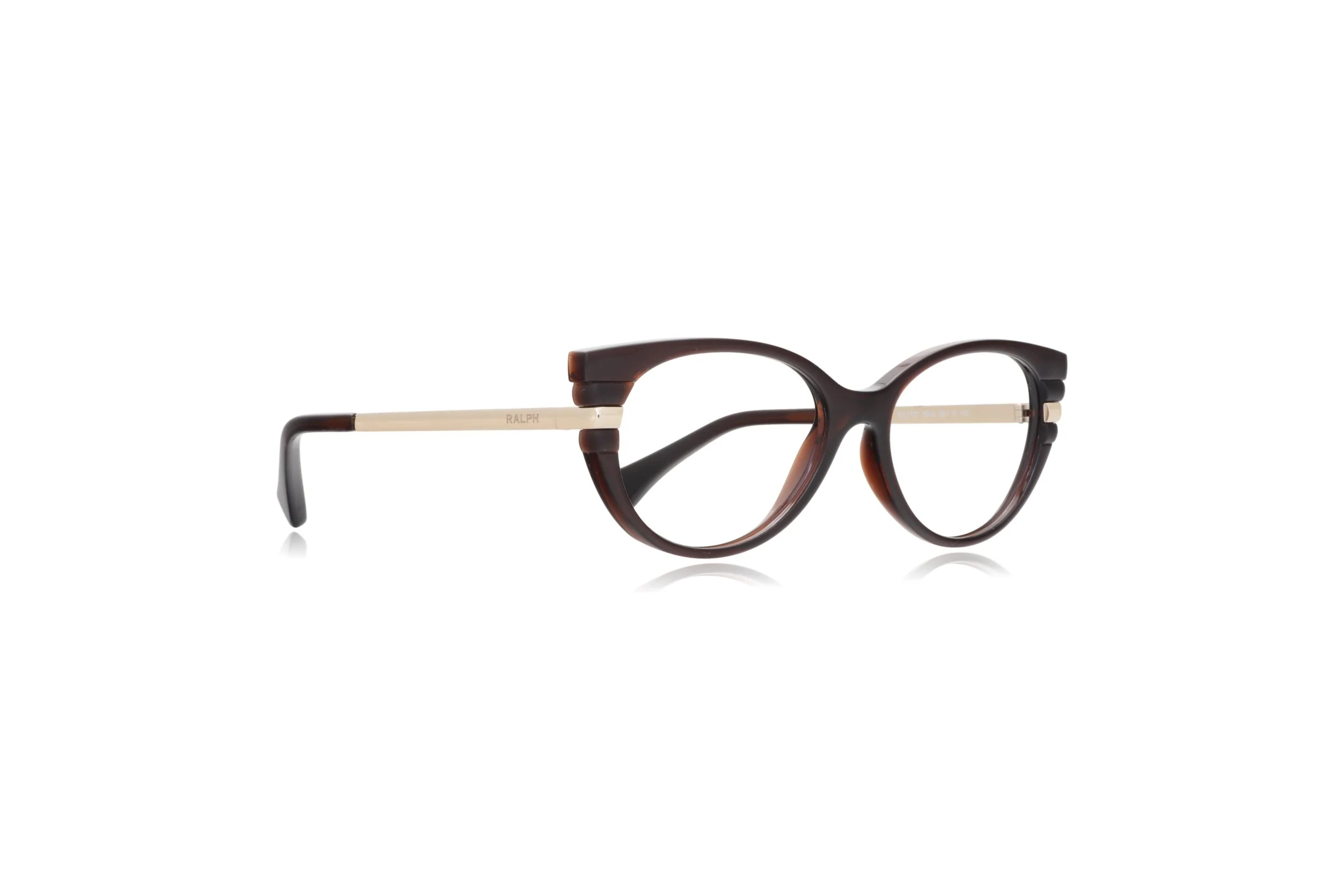Original Ralph Lauren Bold RA 7127 5943 Cat Eye Glasses Frames — Peep