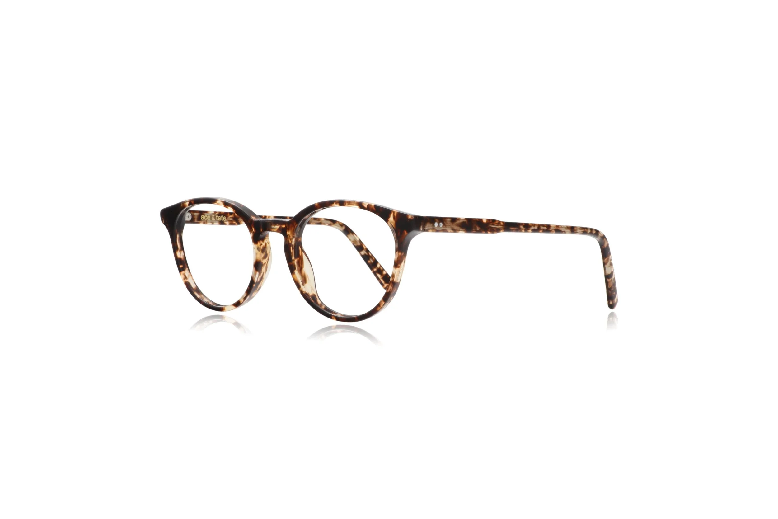 Peep Eyewear, Ace & Tate Chocolate Chip Max Round Glasses Frames