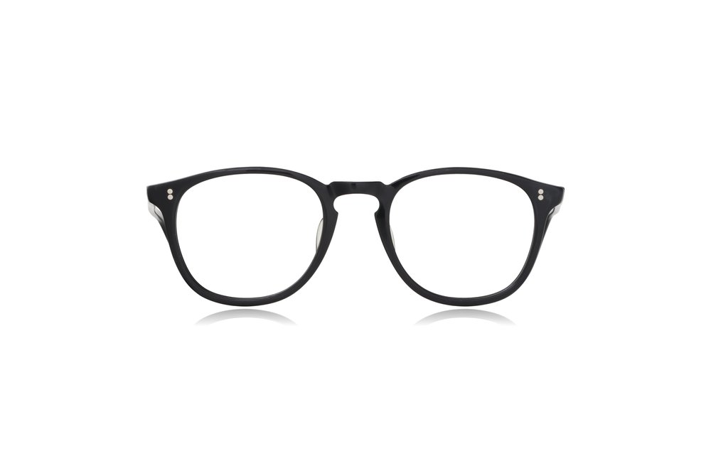 Original Oliver Peoples Finley 48 Black Acetate Prescription Glasses Frames  — Peep Eyewear