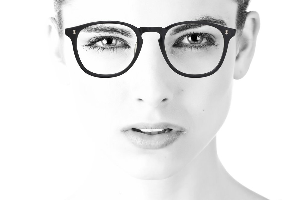 Original Oliver Peoples Finley 48 Black Acetate Prescription Glasses Frames  — Peep Eyewear
