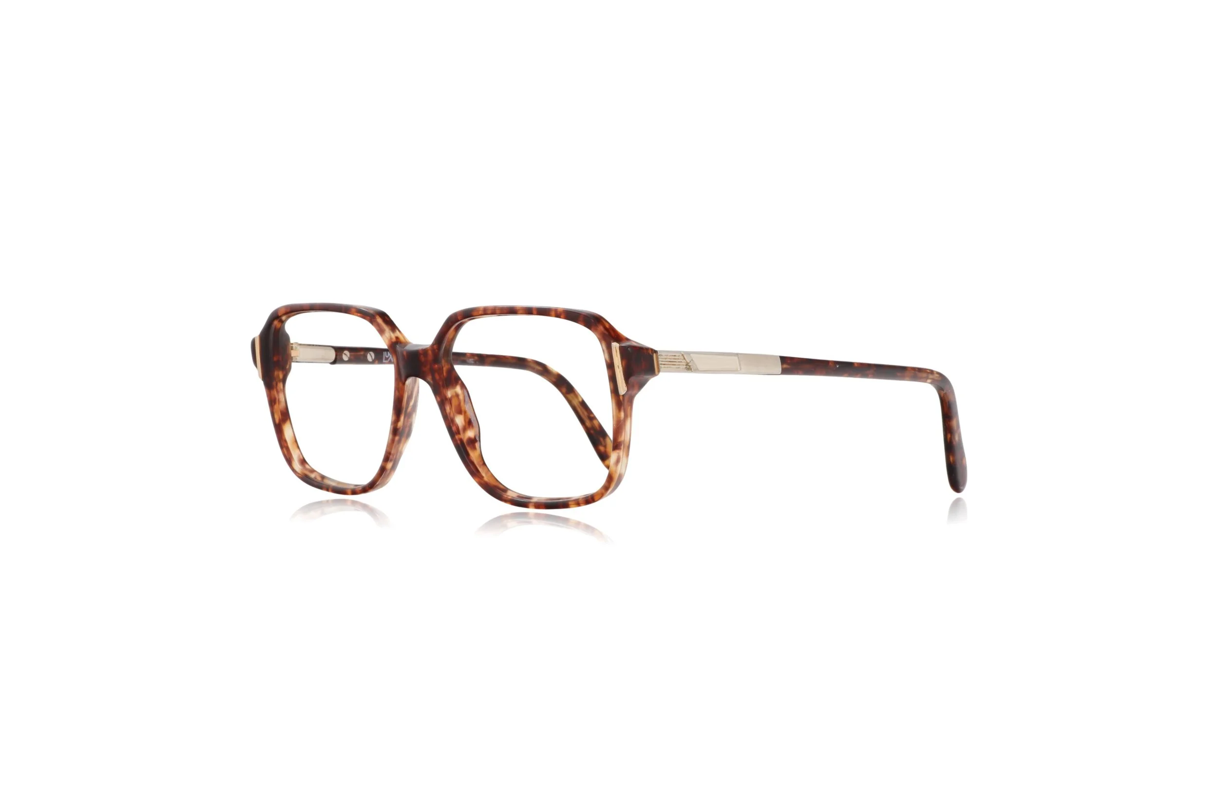 Peep eyewear, vintage brown tortoiseshell square prescription glasses
