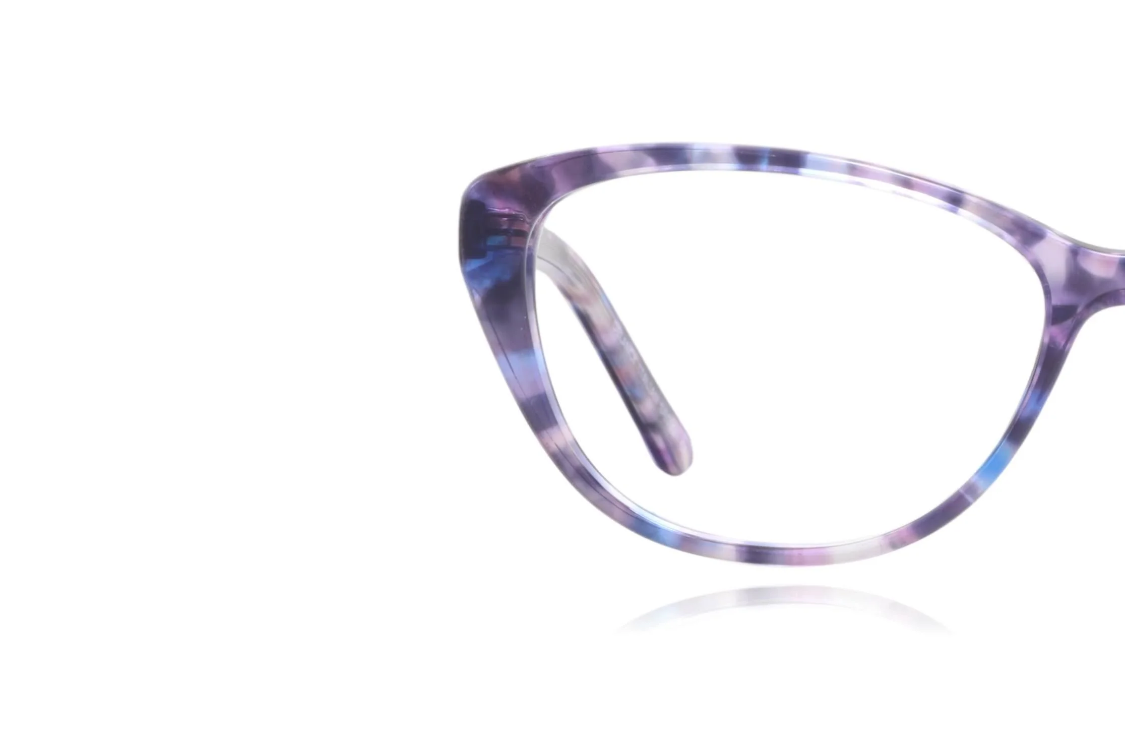 Peep eyewear, purple delancy preloved cateye
