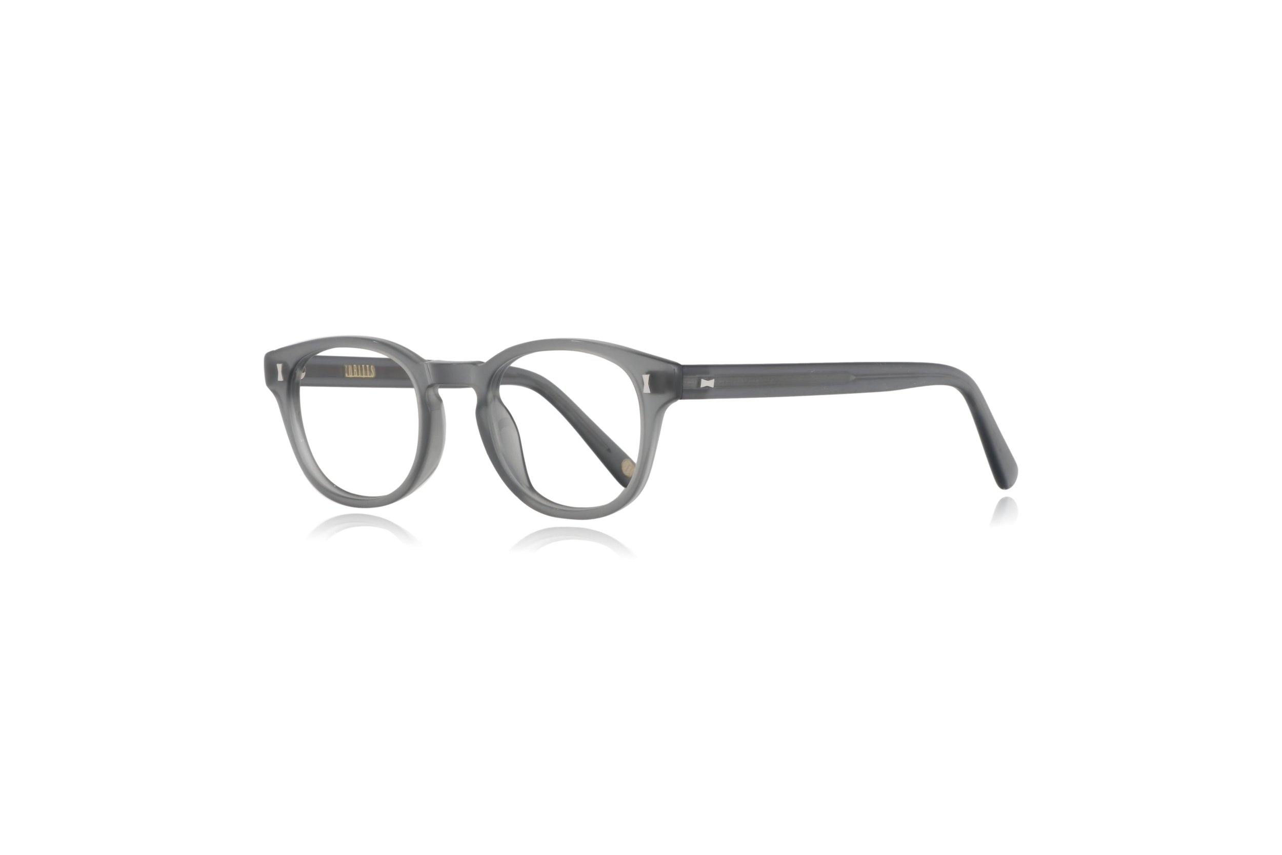 peep eyewear, preloved Cubitts Wicklow grey oval glasses