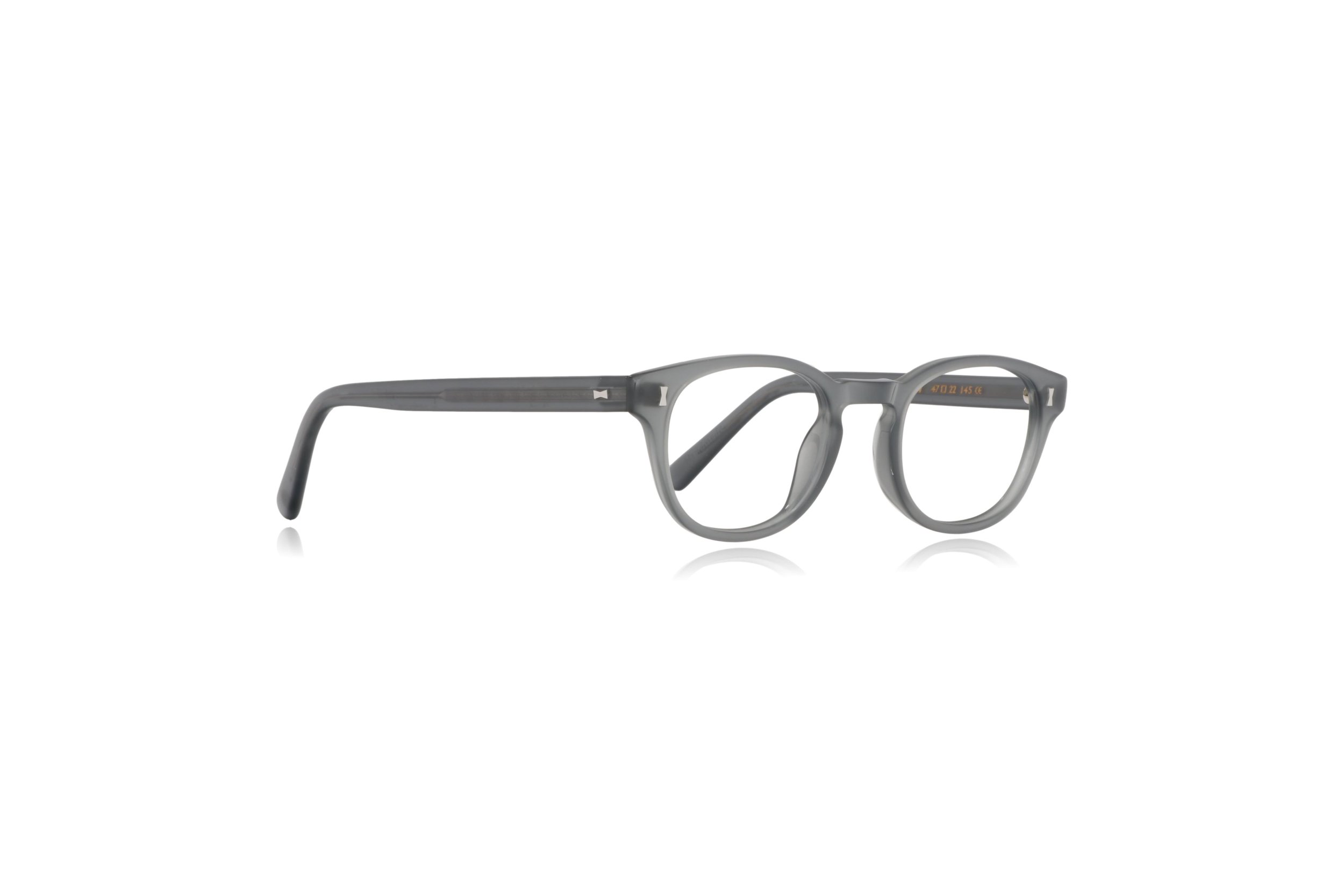 peep eyewear, preloved Cubitts Wicklow grey oval glasses