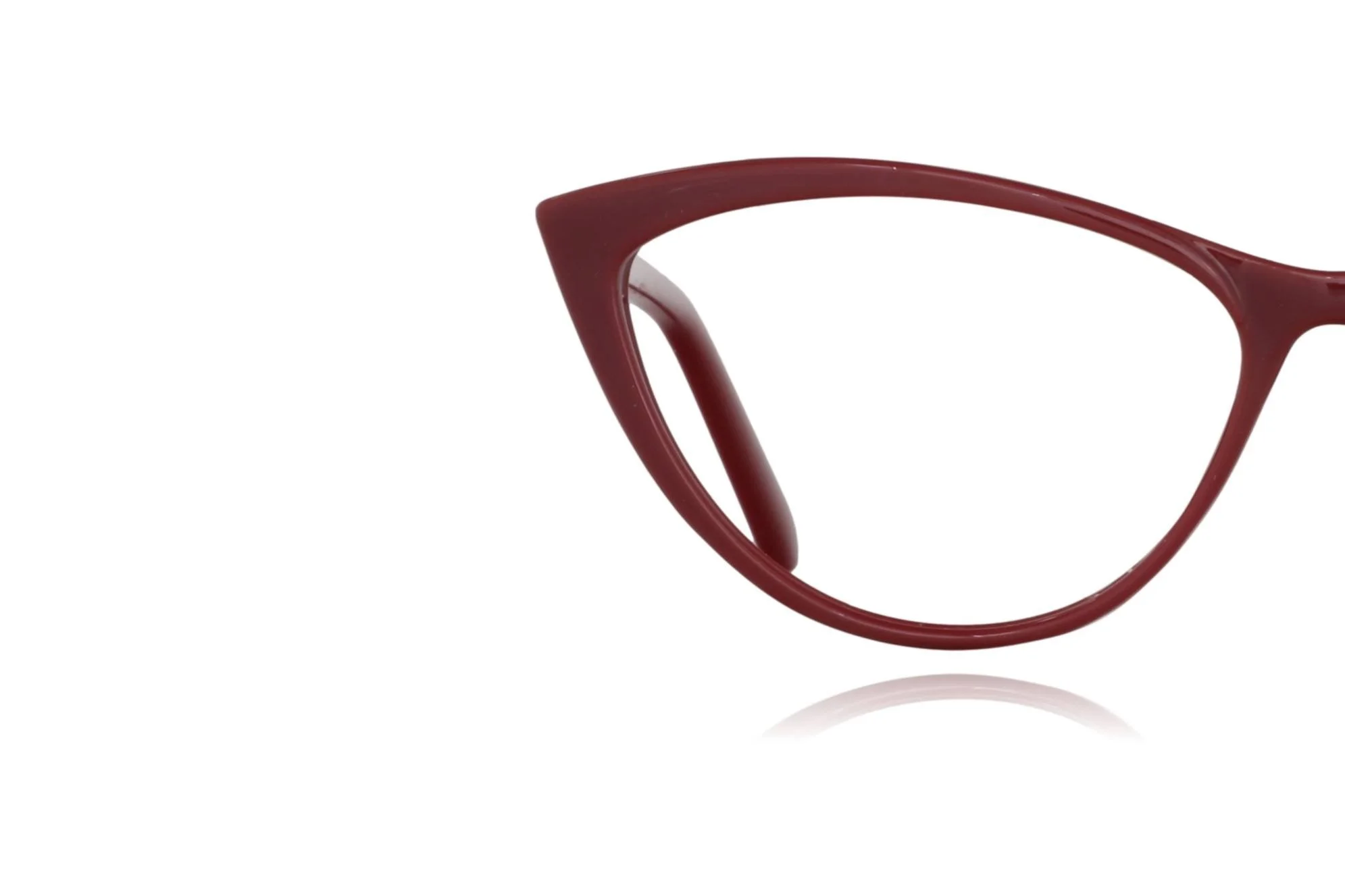 peep eyewear, preloved red retro cateye prescription glasses