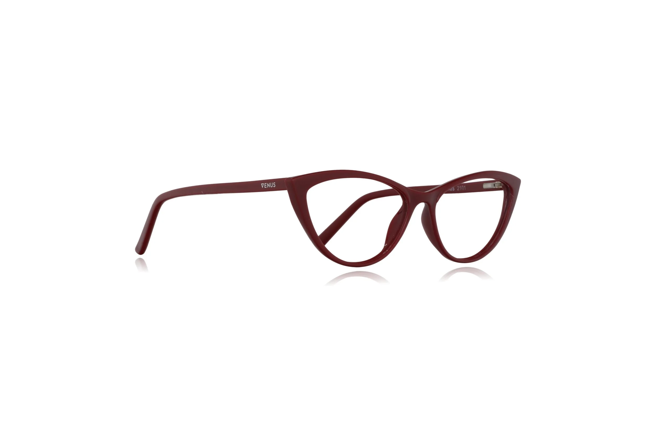 peep eyewear, preloved red retro cateye prescription glasses