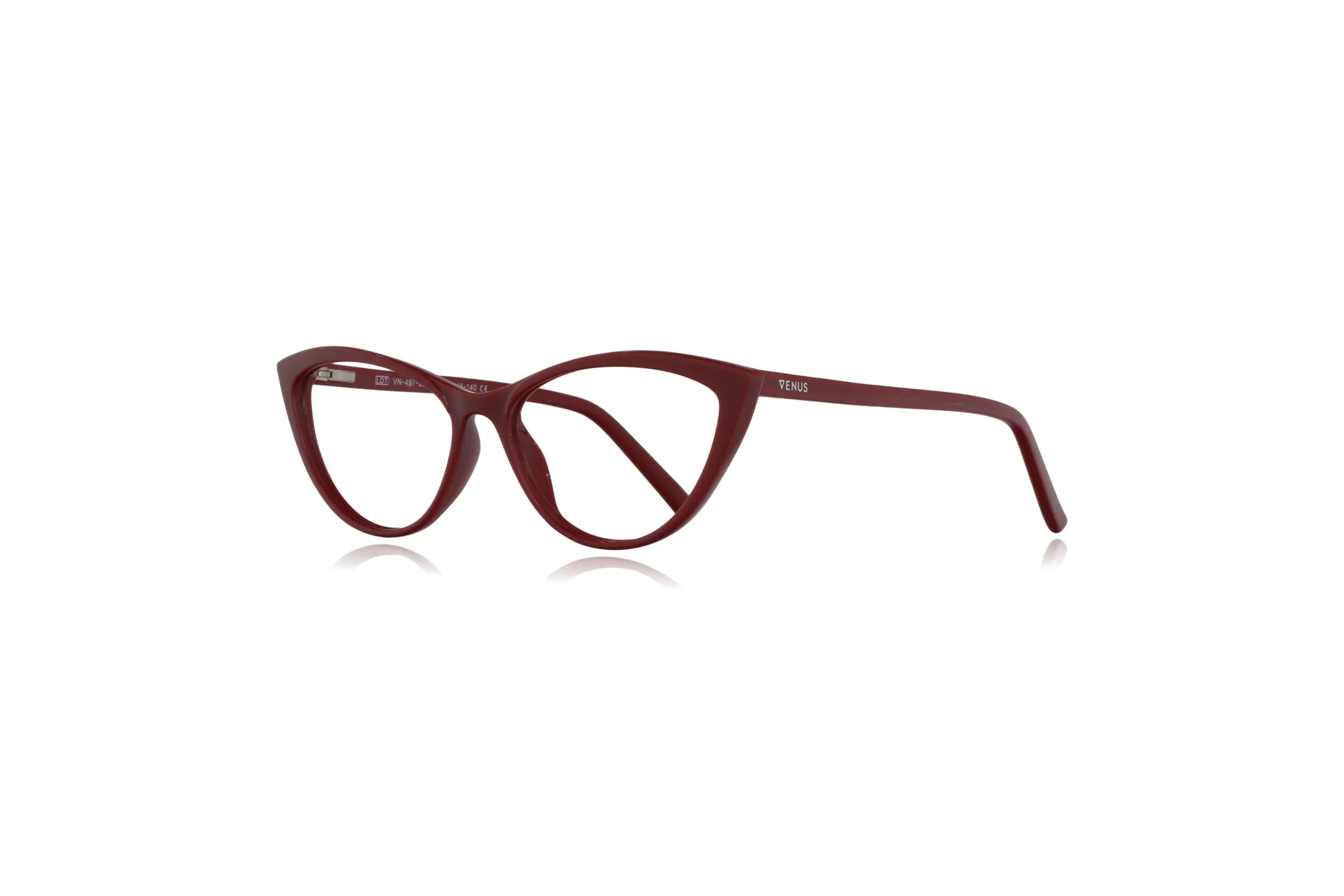 peep eyewear, preloved red retro cateye prescription glasses