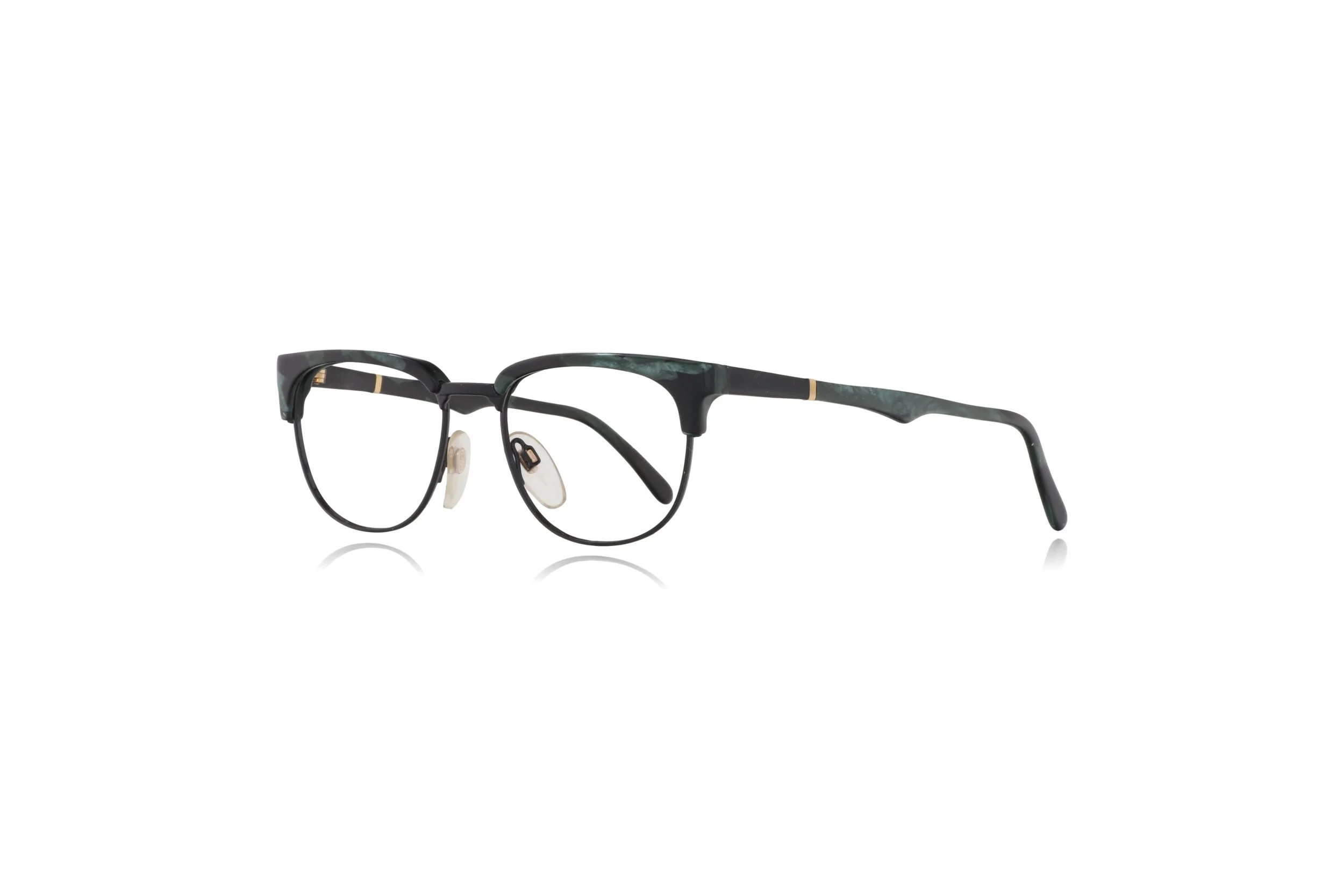 peep eyewear, 80s 90s vintage Rodenstock R7159 green glasses
