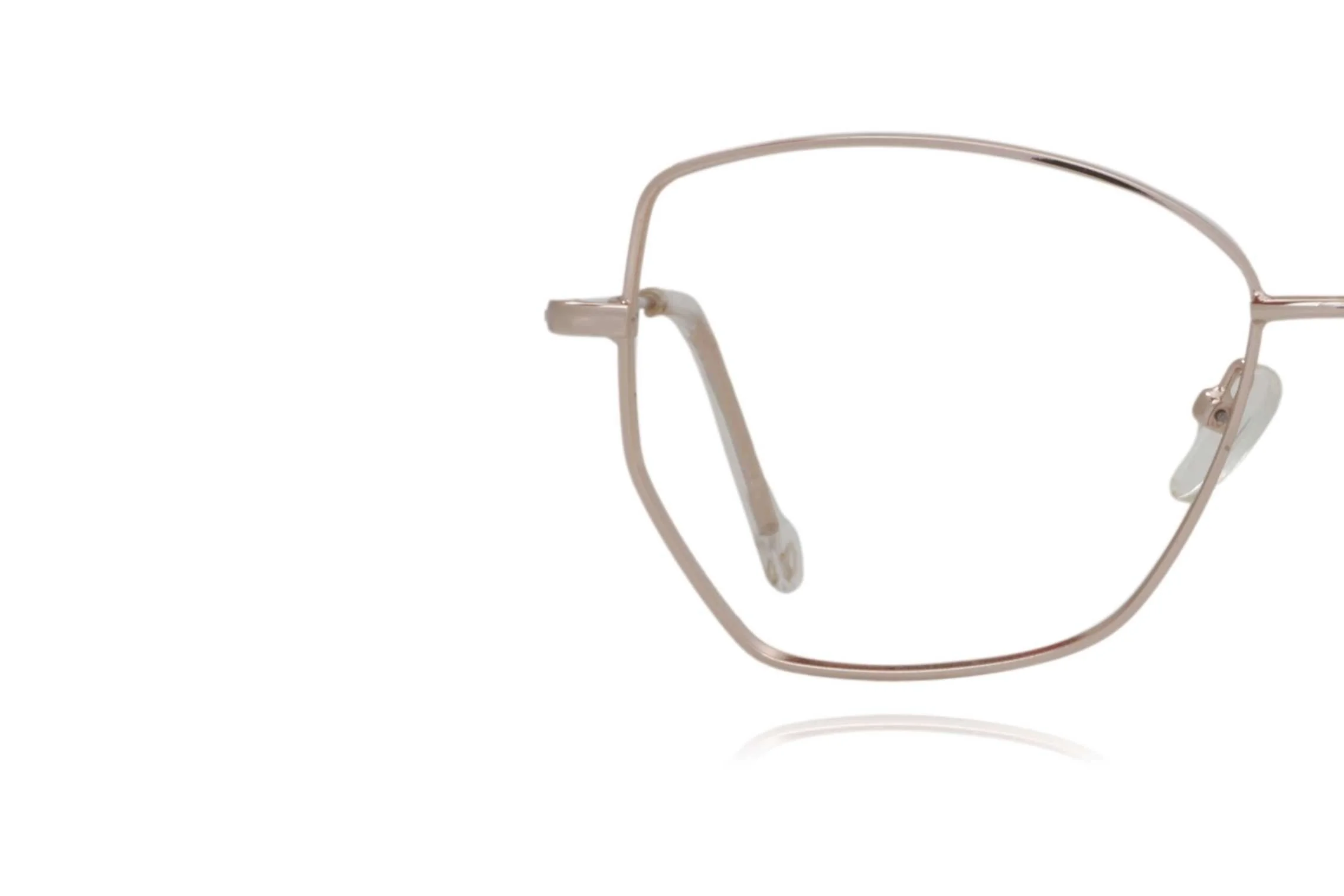peep eyewear, gold butterfly preloved Unofficial UNOF0078 glasses