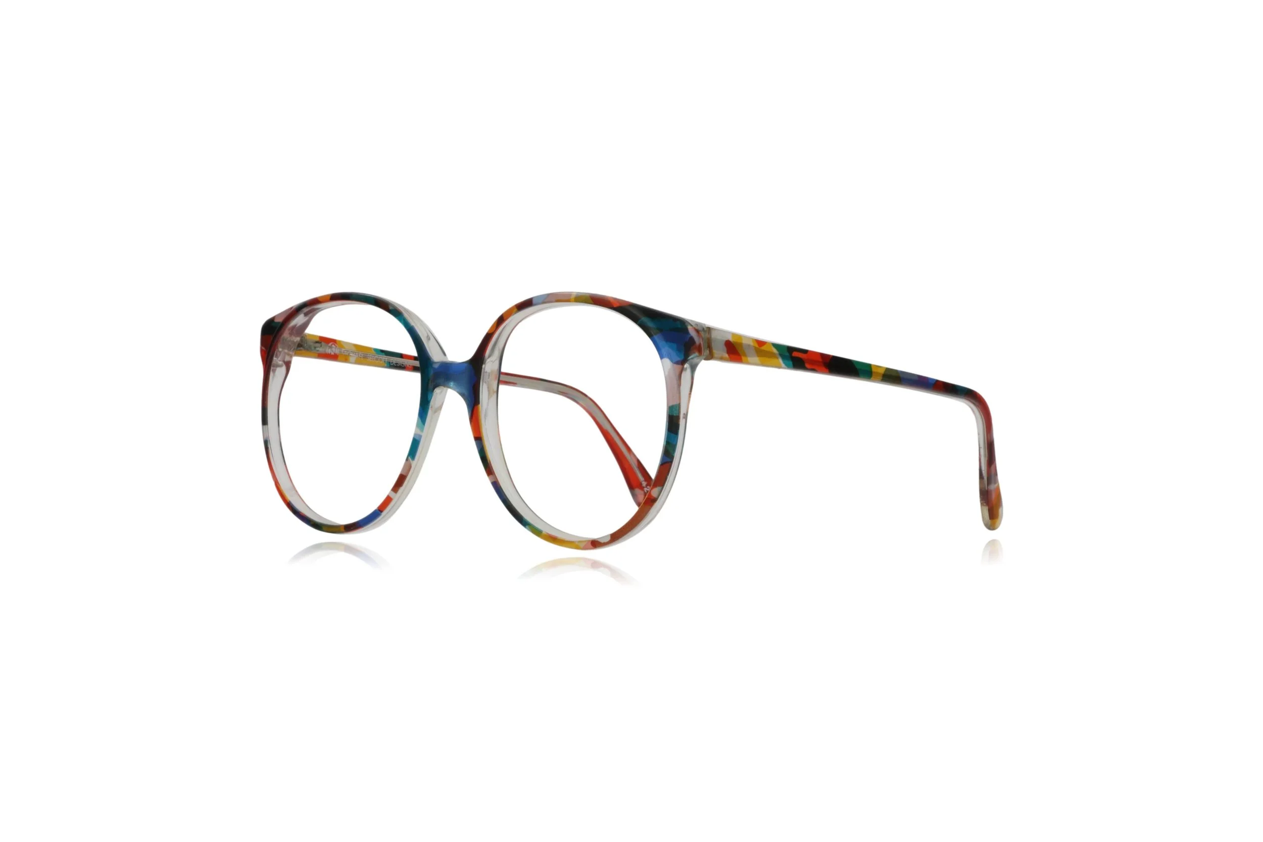 peep eyewear, vintage colourfull glasses Michael Selcott Meri