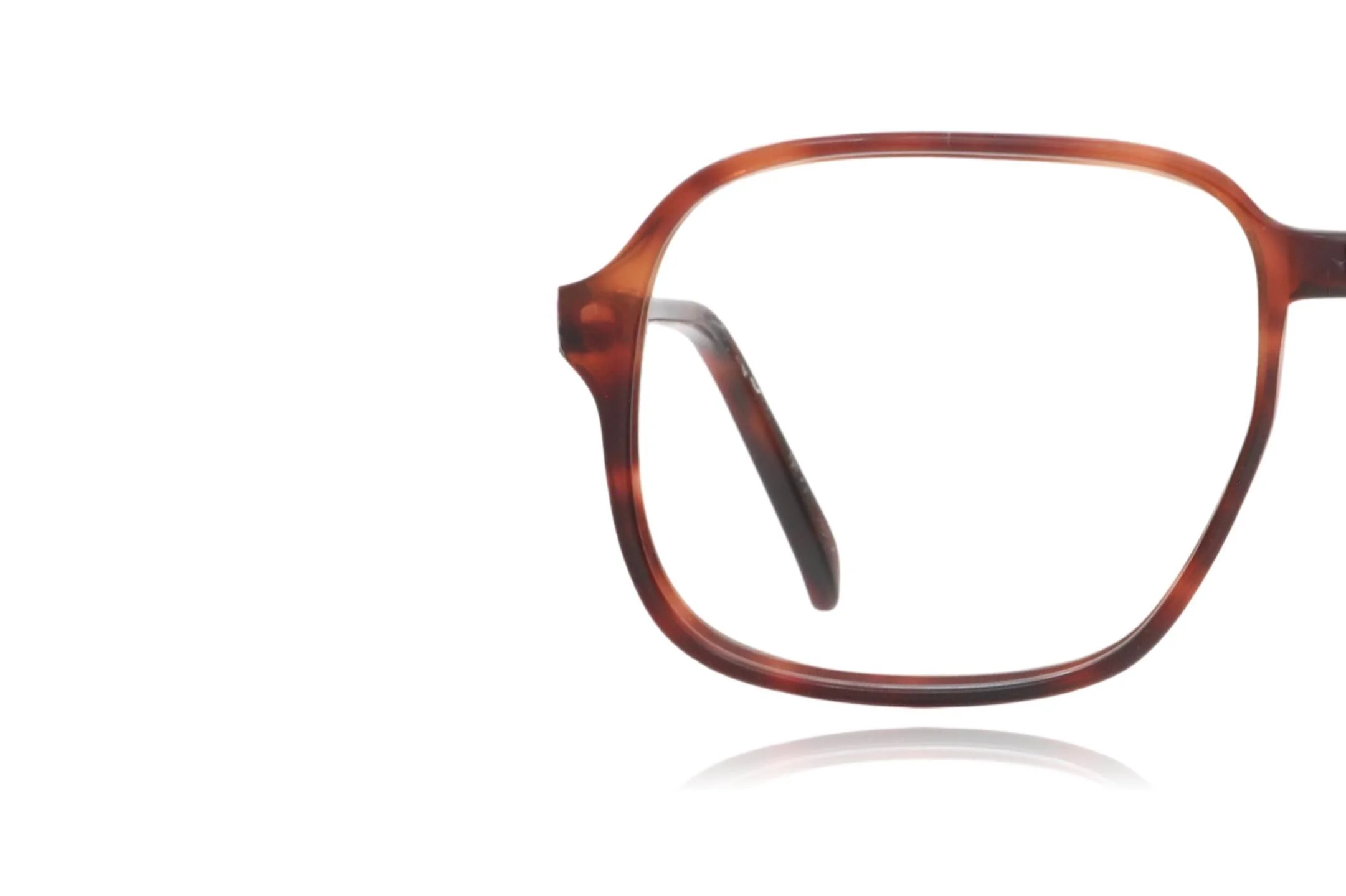 peep eyewear, vintage 70s square brown glasses