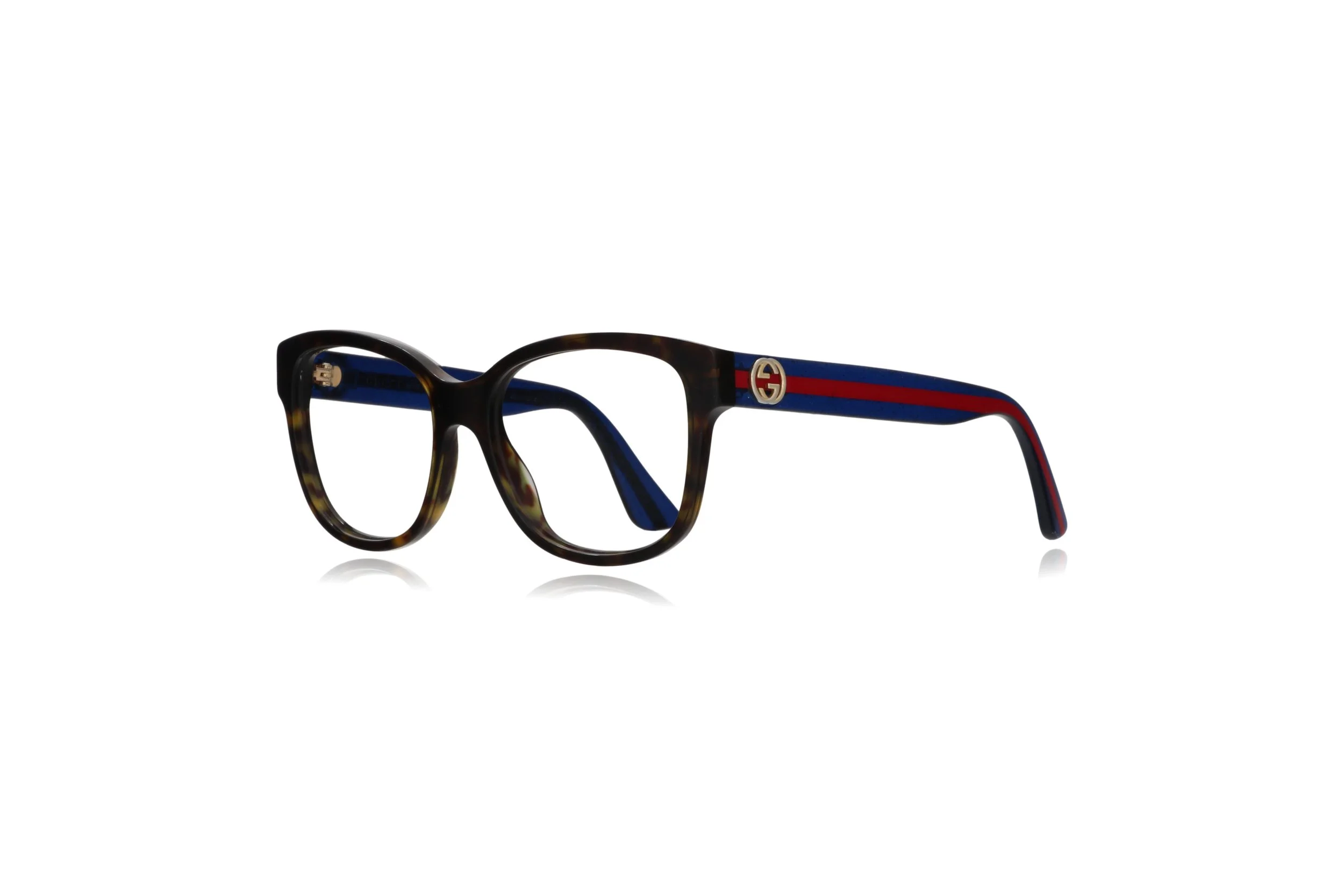 peep eyewear, designer preloved Gucci GG00380 stripe glasses