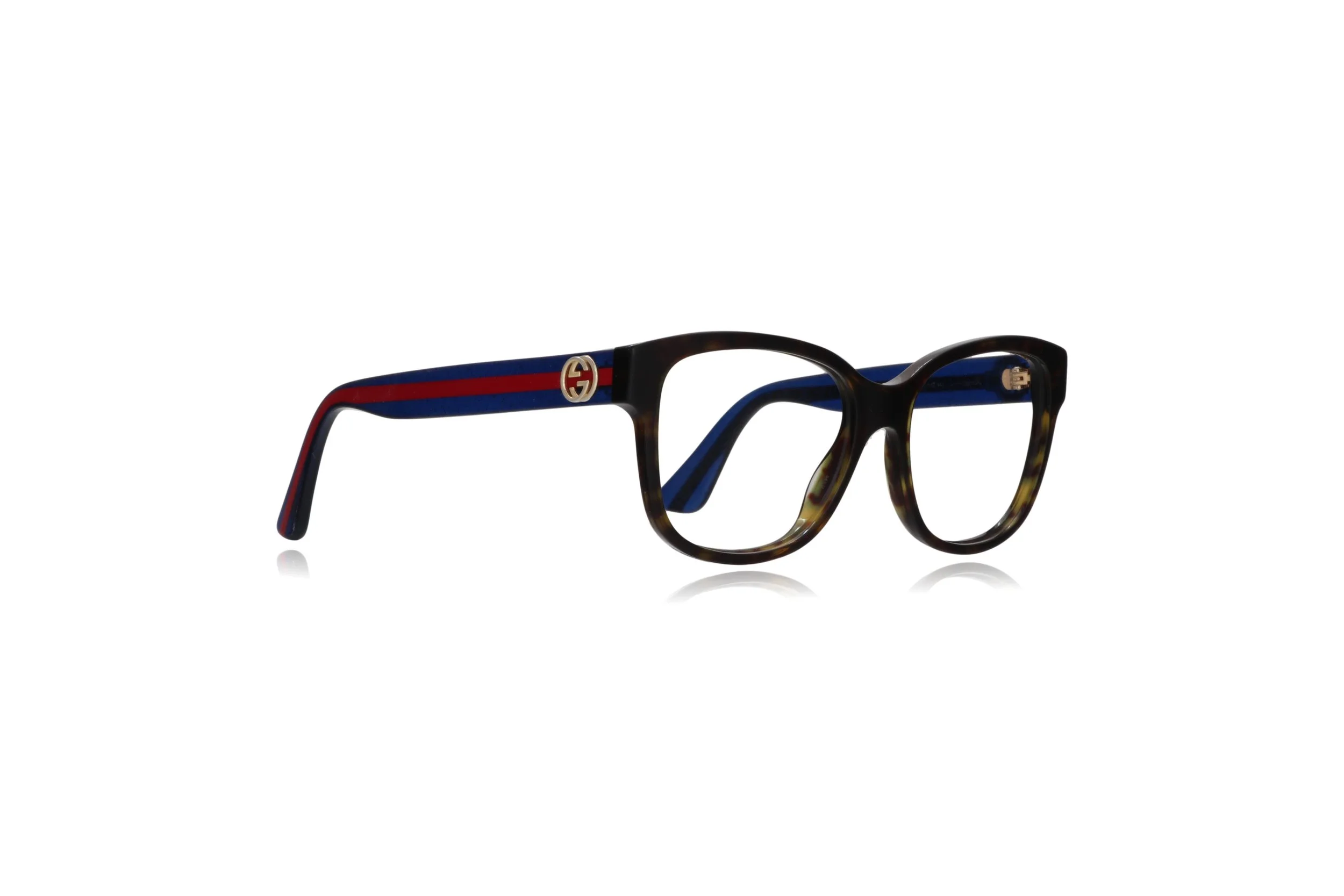 peep eyewear, designer preloved Gucci GG00380 stripe glasses