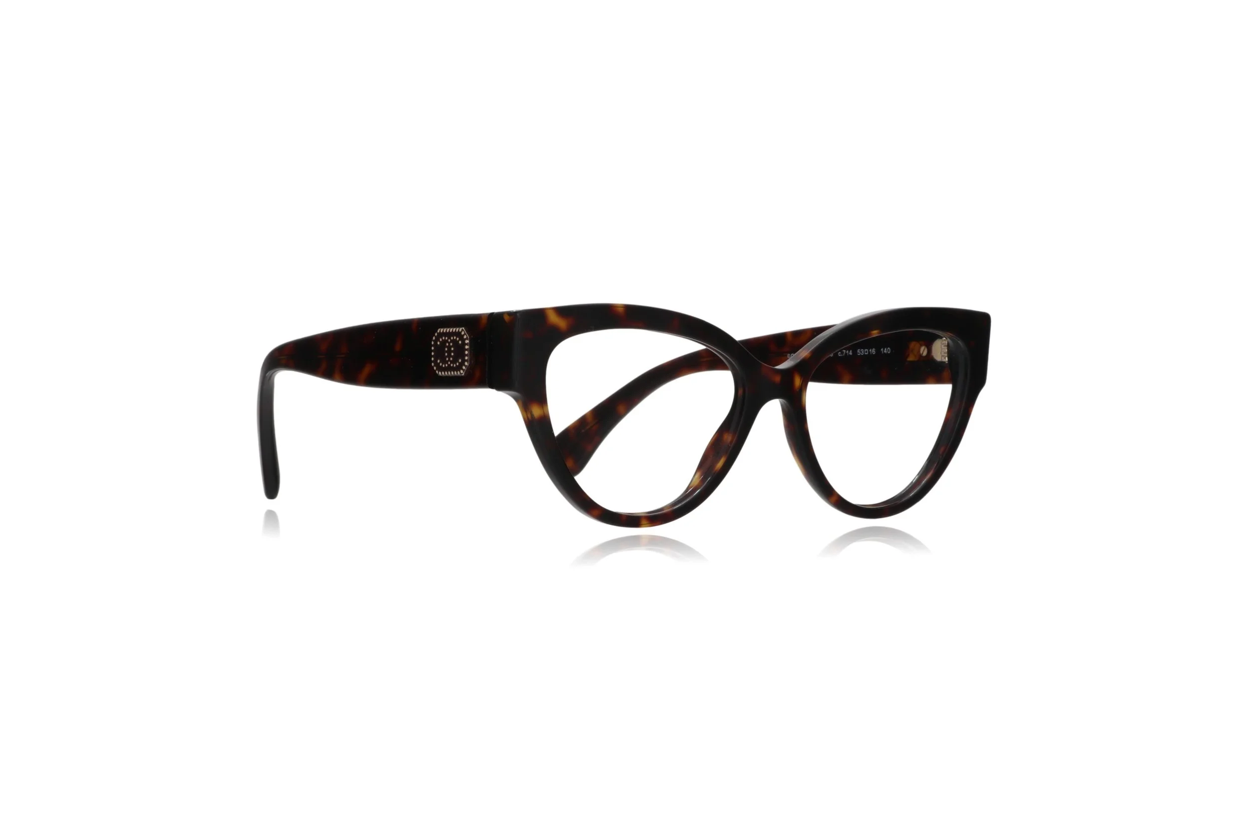peep eyewear, luxury designer cateye glasses Chanel 3436