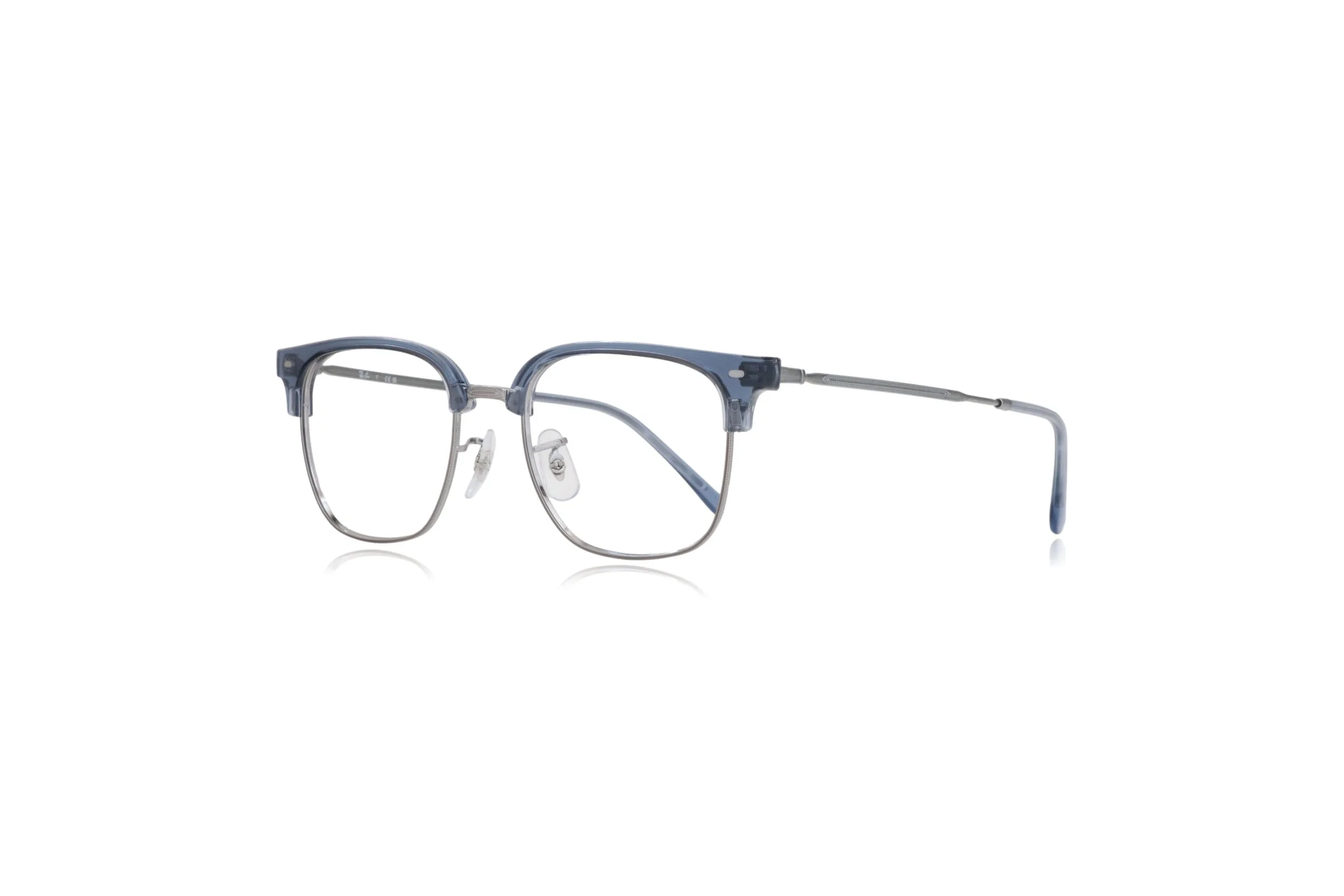 Designer Ray-Ban, RB 7216 blue glasses — Peep Eyewear