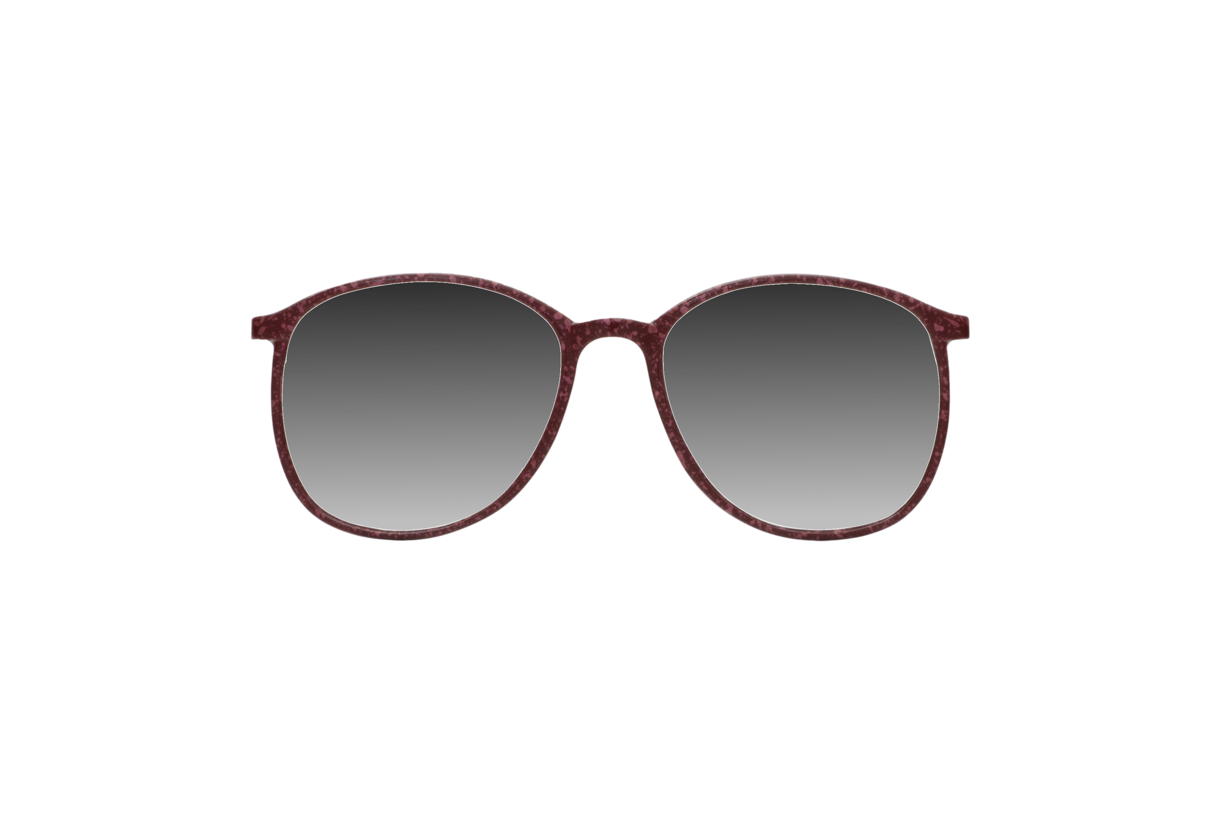 Original vintage 80s burgandy raspberry glasses — Peep Eyewear