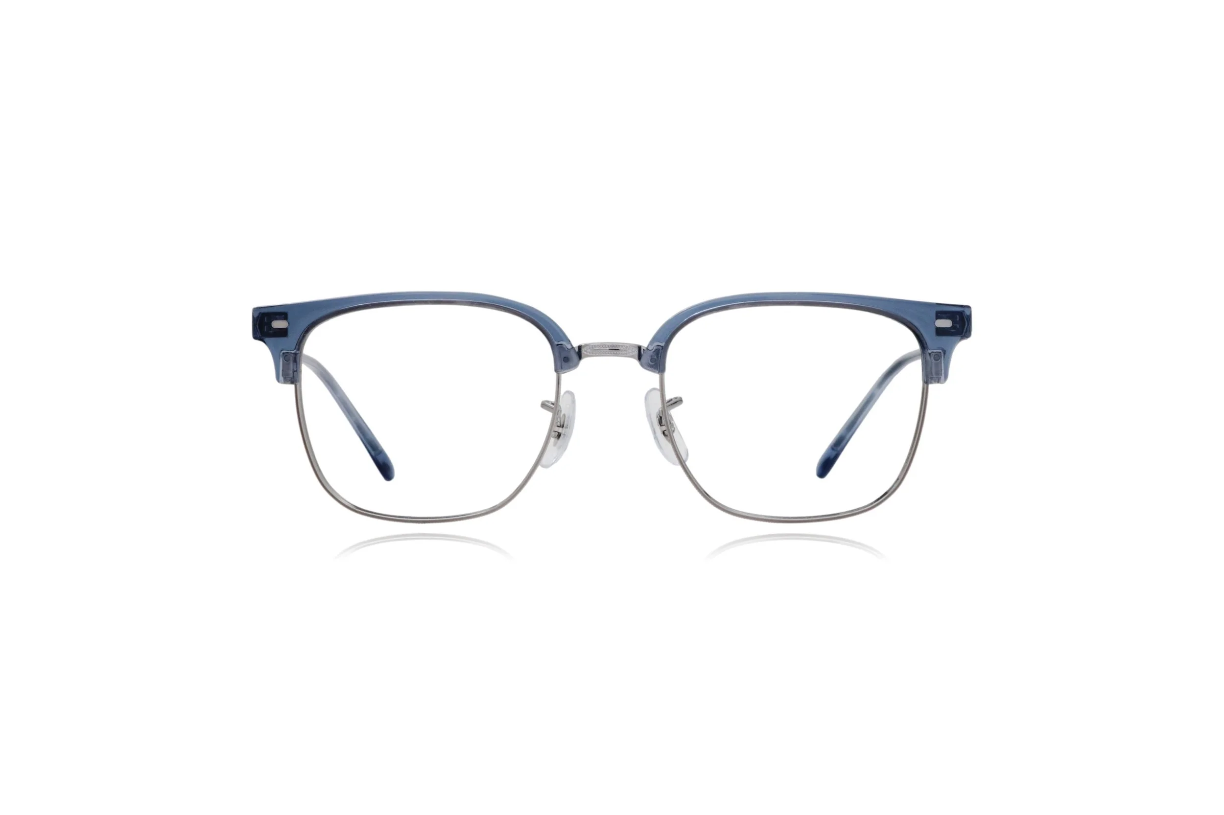 Designer Ray-Ban, RB 7216 blue glasses — Peep Eyewear